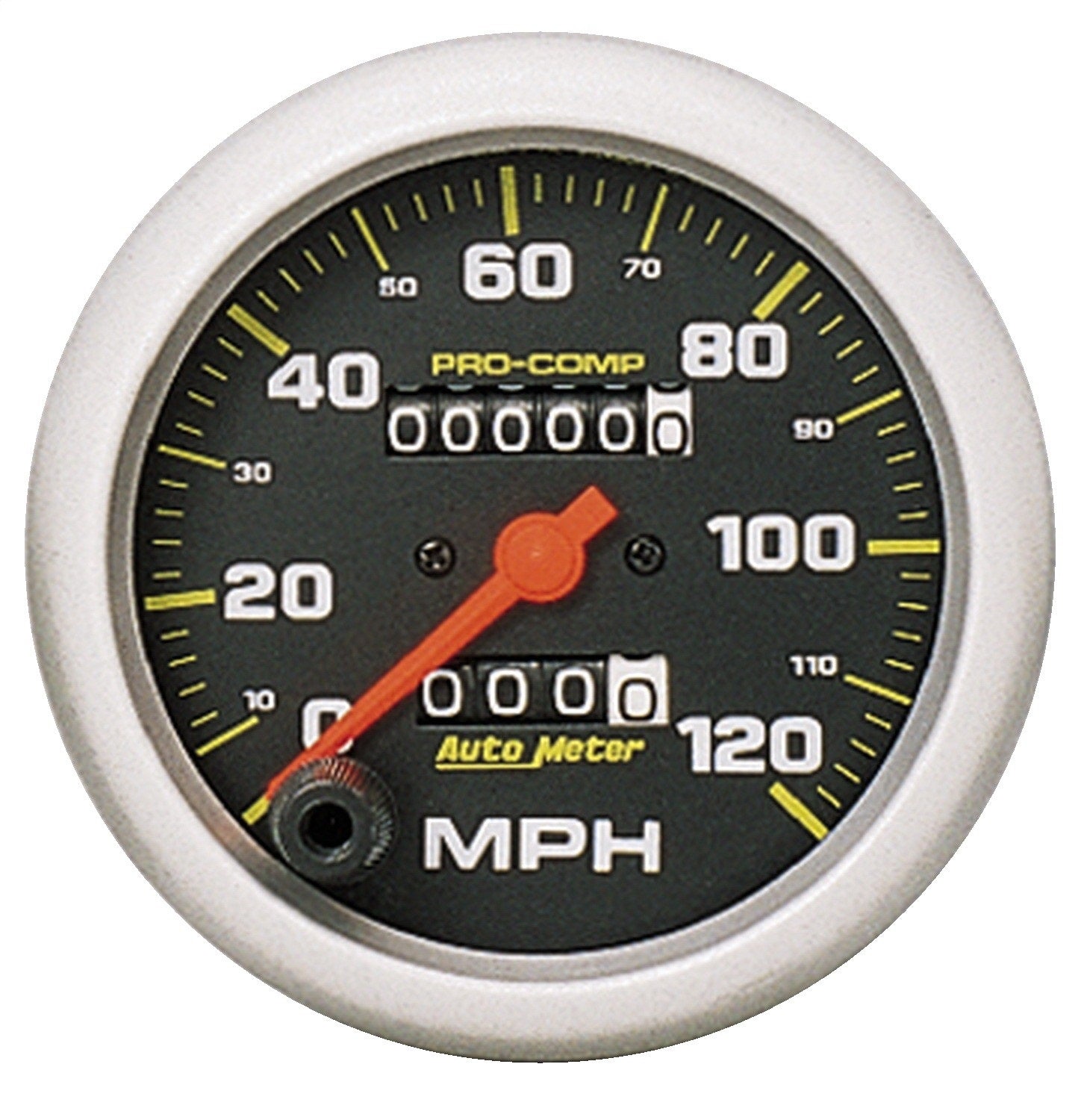 AutoMeter 5152 GAUGE; SPEEDOMETER; 3 3/8in.; 120MPH; MECHANICAL; PRO-COMP AutoMeter 5152