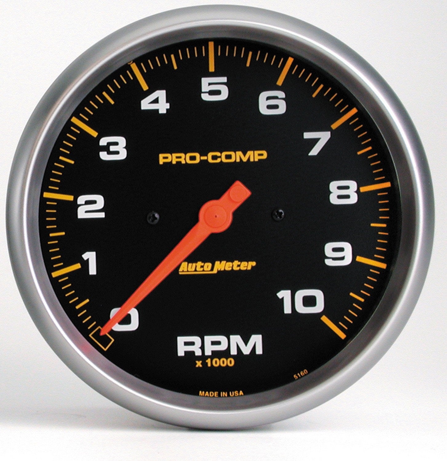 AutoMeter 5160 GAUGE; TACHOMETER; 5in.; 10K RPM; IN-DASH; PRO-COMP AutoMeter 5160