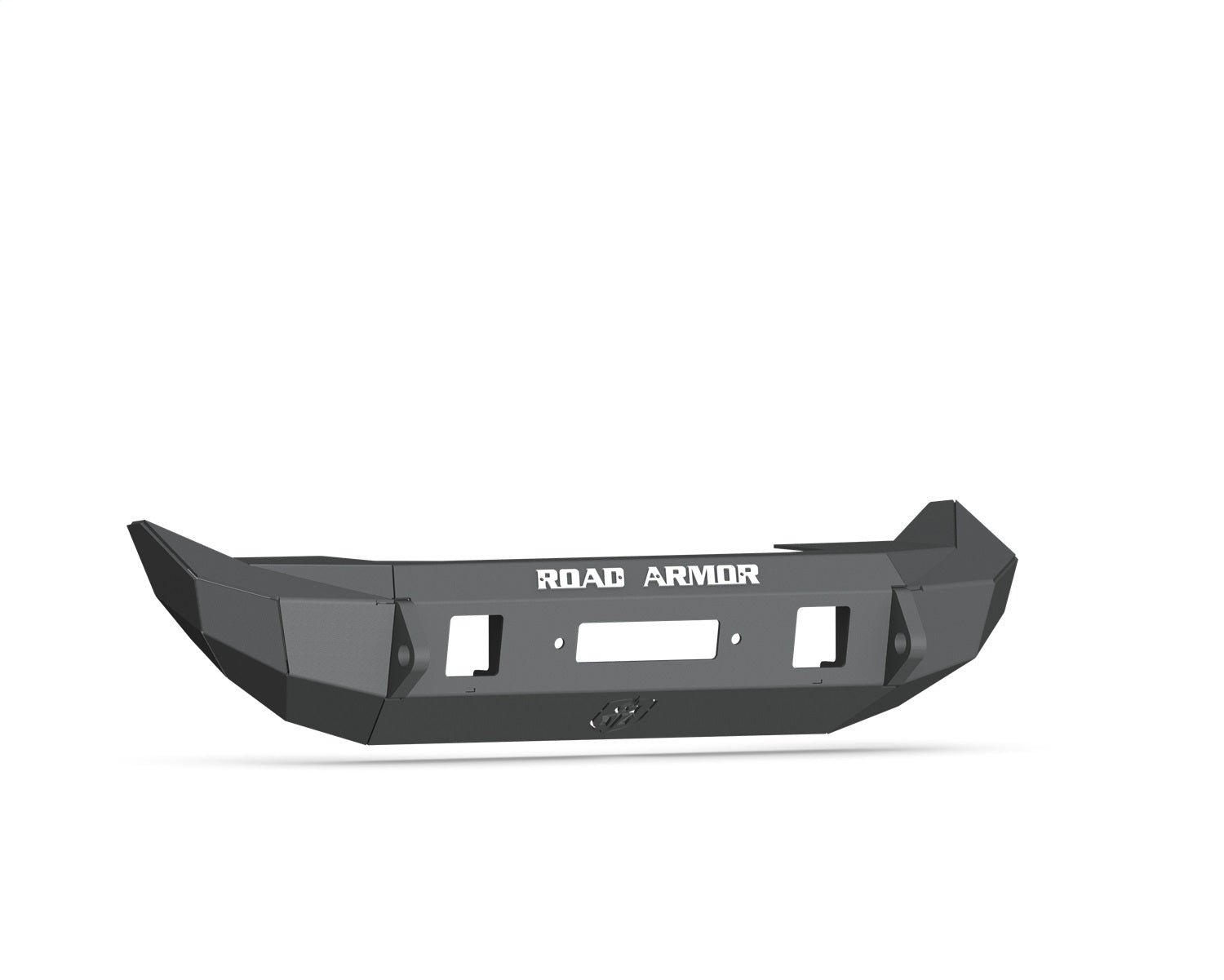Road Armor 5182F0B Stealth Winch Front Bumper; Mid Width; Steel; Satin Black; Road Armor 5182F0B