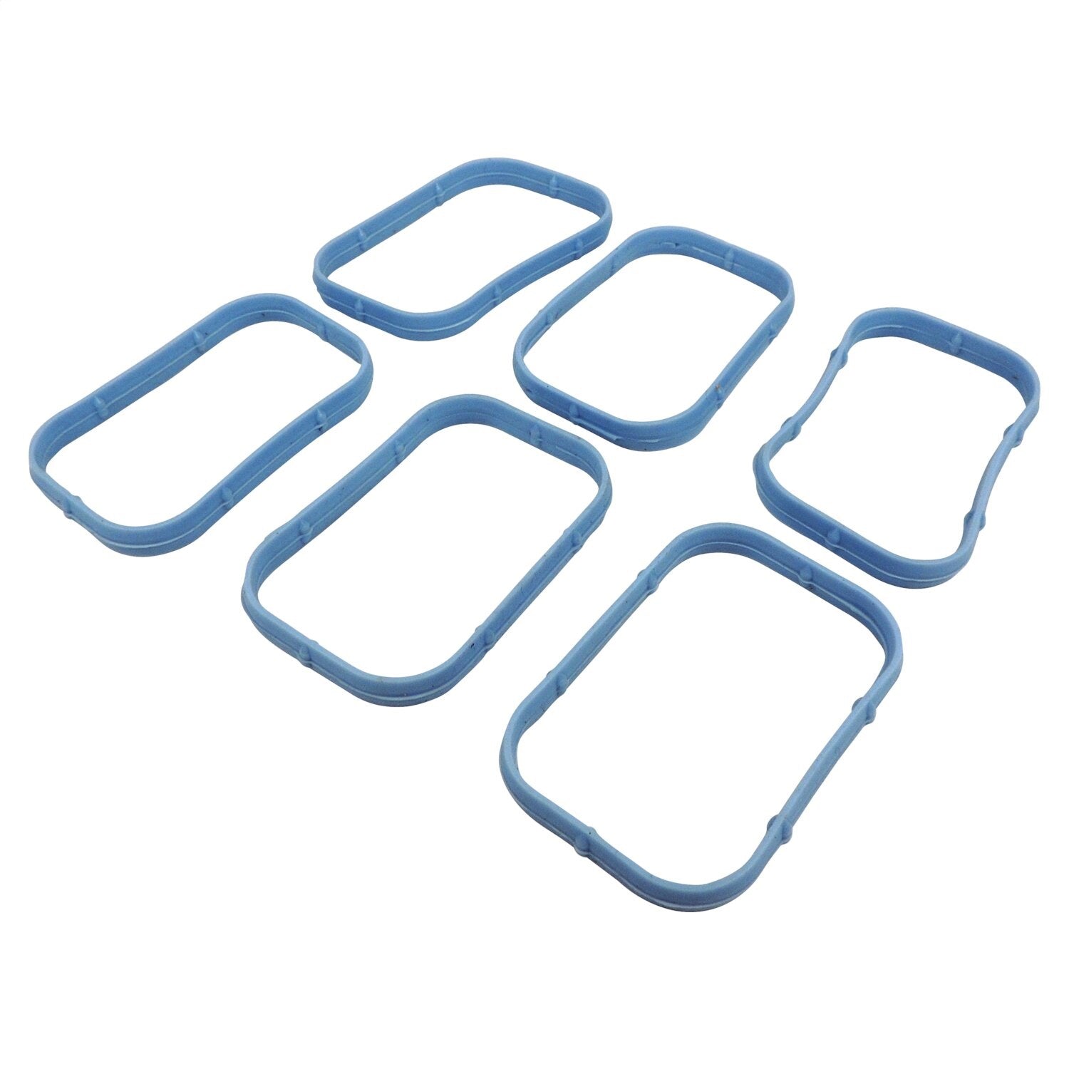 Crown Automotive Jeep Replacement 5184562K Intake Manifold Gasket Set; Silicone; Blue; Use Existing Hardware; Upper; Crown Automotive Jeep Replacement 5184562K