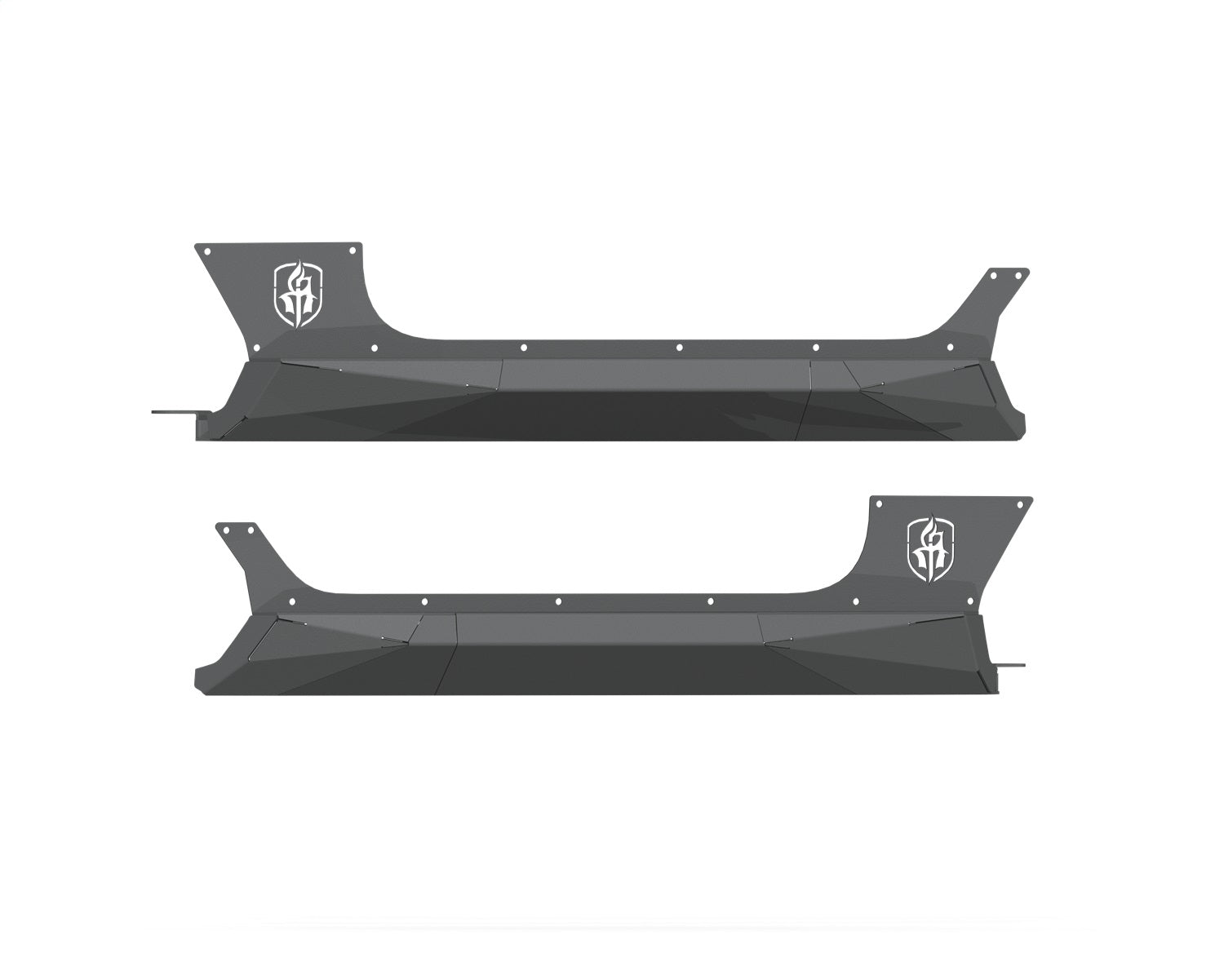 Road Armor 518ARG2B Stealth Rocker Guards; Texture Black; Road Armor 518ARG2B