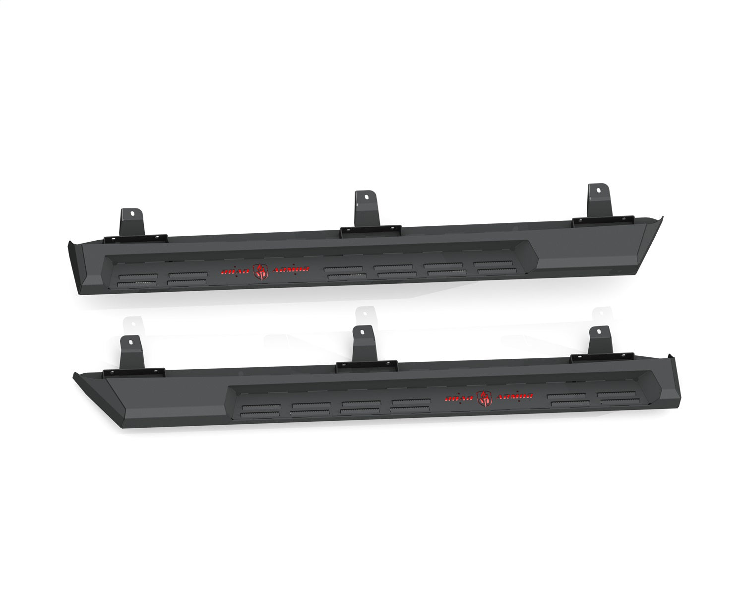 Road Armor 518STP4B Stealth Running Board Step; Texture Black; Road Armor 518STP4B