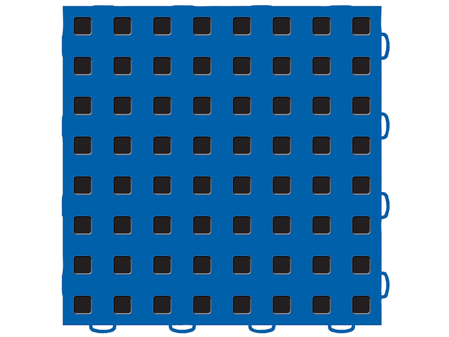 Weathertech 51T312LL BL-BK WeatherTech® TechFloor™; 3 in. x 12 in.; Left Loop; Blue/Black; 10 Pcs. Set; Weathertech 51T312LL BL-BK