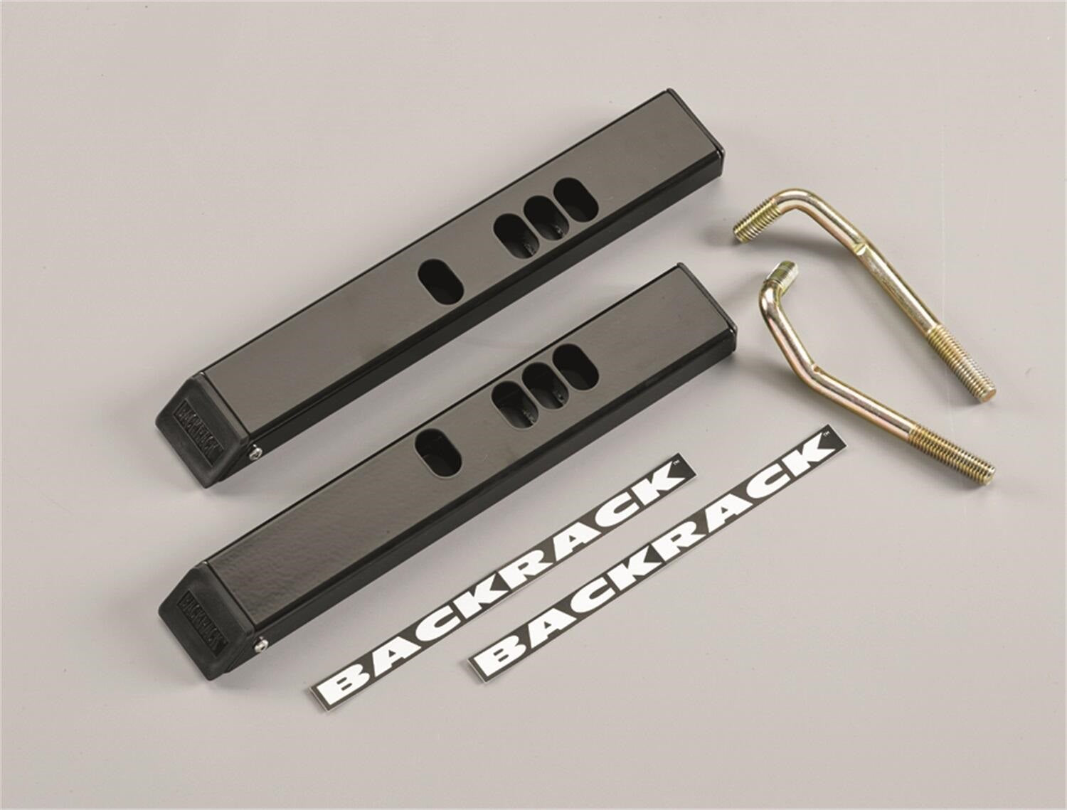 RealTruck Backrack 92517 Tonneau Cover Adaptor; Low Profile; 1 in. Riser; w/o Rambox; RealTruck Backrack 92517