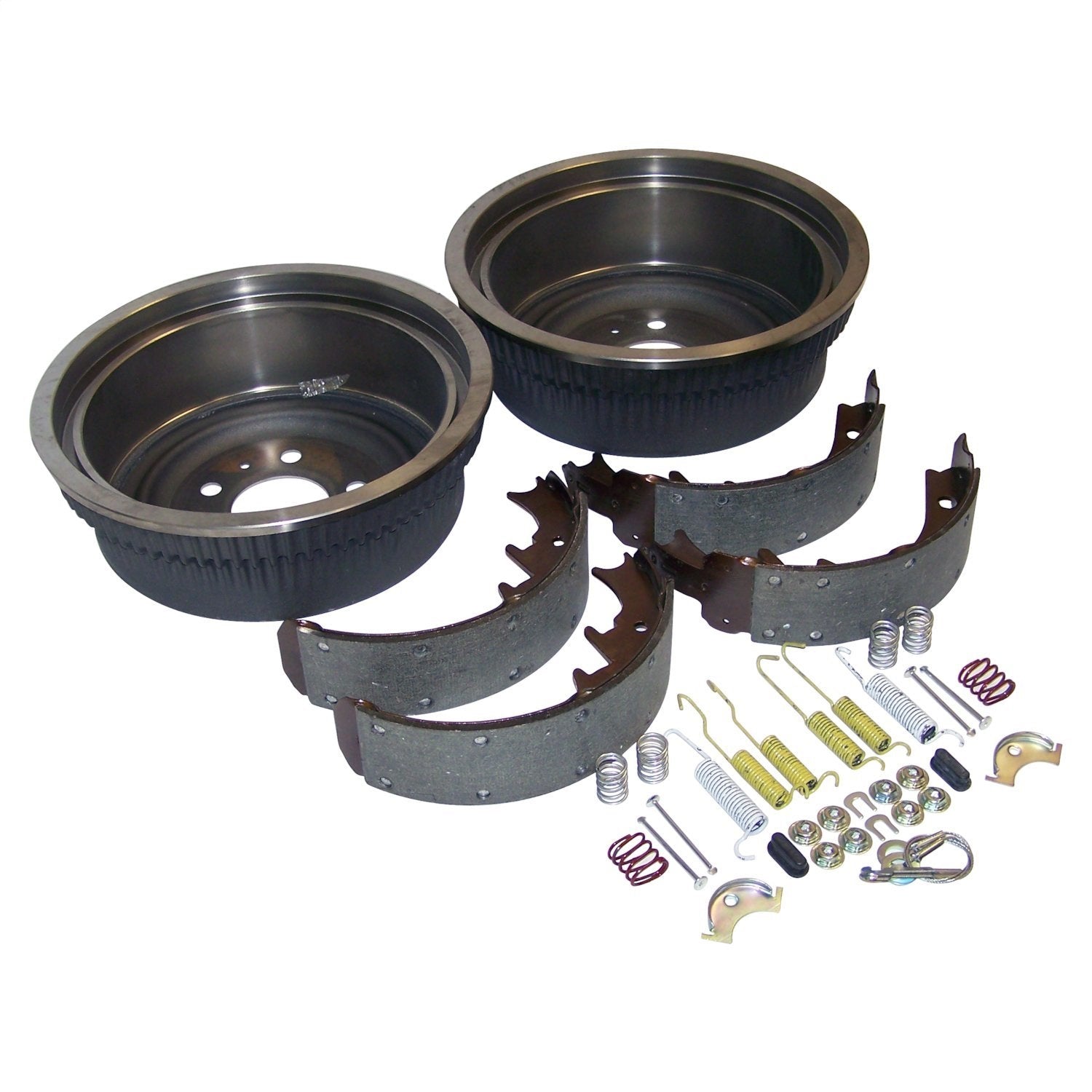 Crown Automotive Jeep Replacement 52001915K Drum Brake Shoe And Drum Kit Crown Automotive Jeep Replacement 52001915K