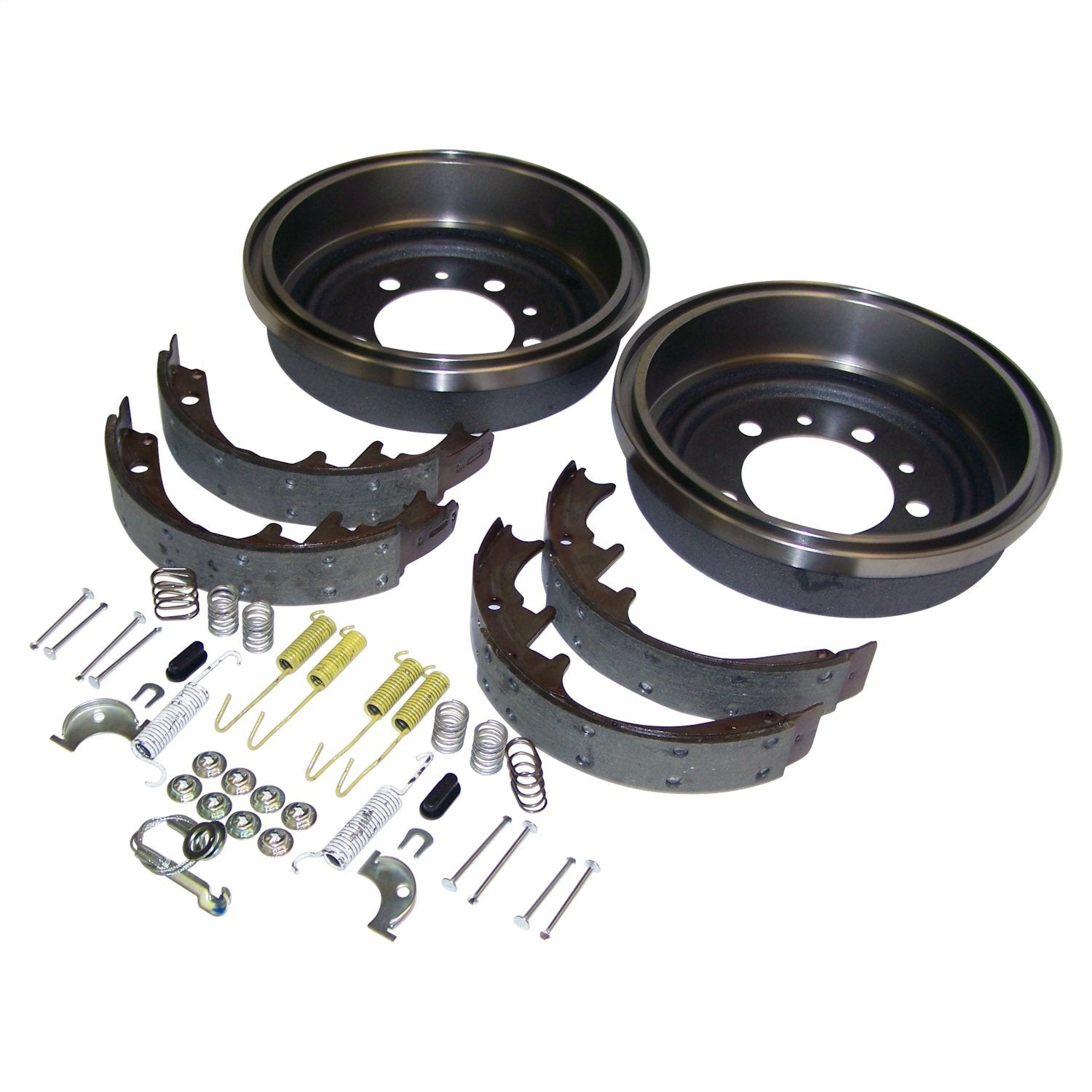Crown Automotive Jeep Replacement 52002952K Drum Brake Shoe And Drum Kit Crown Automotive Jeep Replacement 52002952K