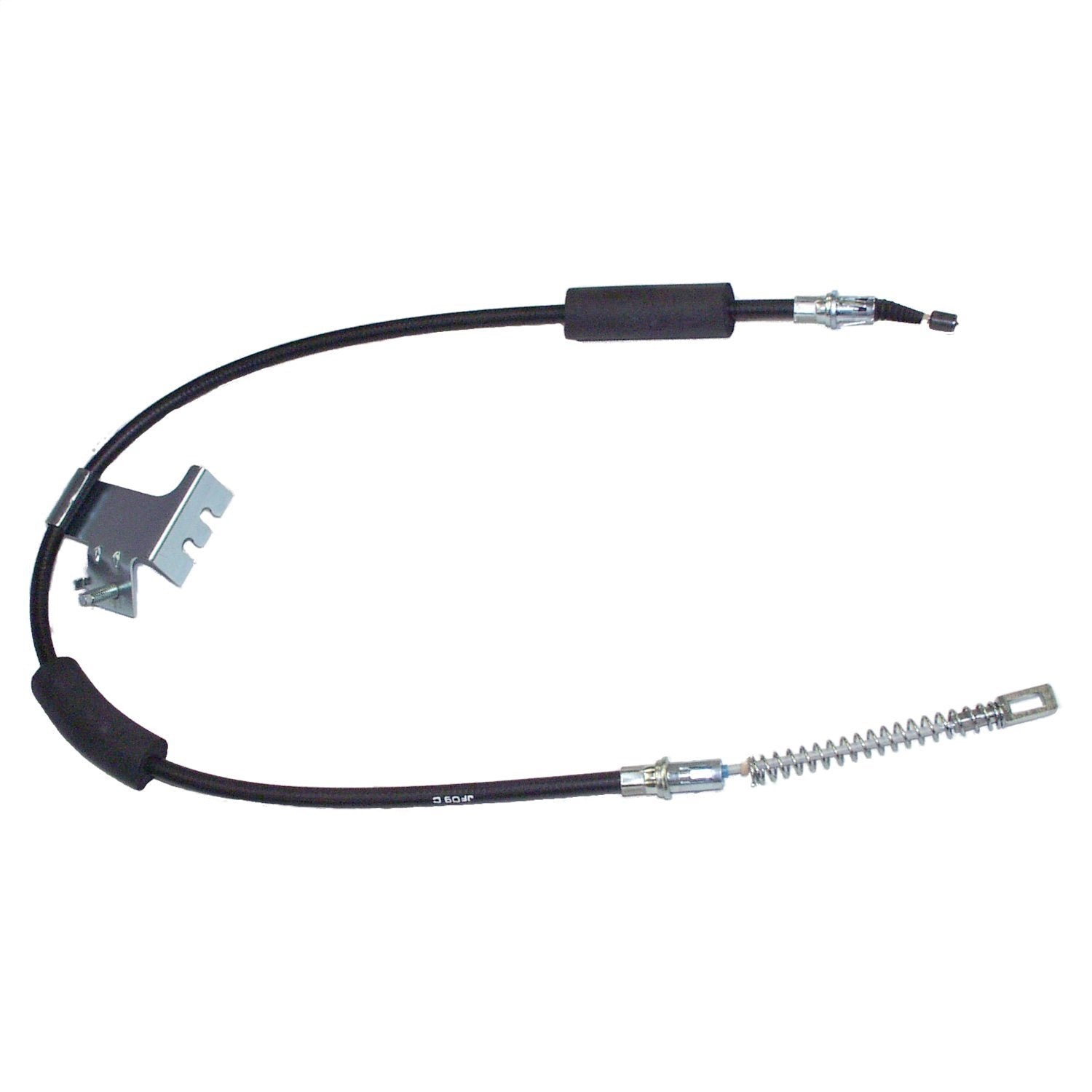 Crown Automotive Jeep Replacement 52008905 Parking Brake Cable; Rear Left; 43.8 in. Long; Crown Automotive Jeep Replacement 52008905