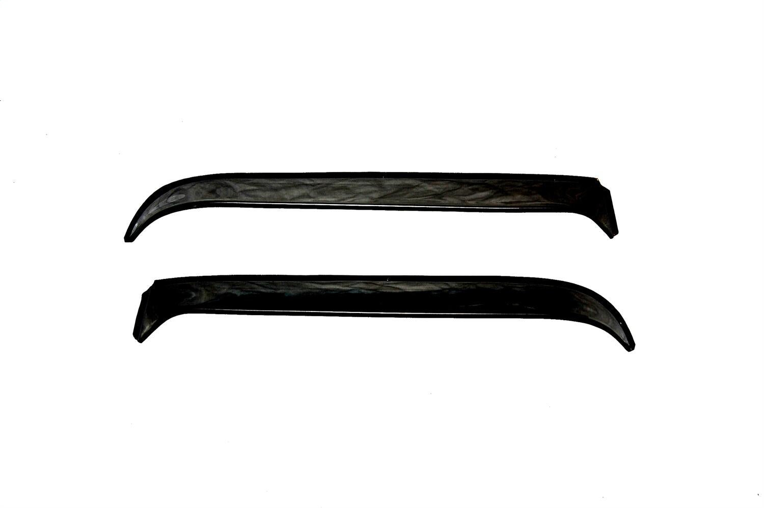 Auto Ventshade AVS 52008 Ventshade® Deflector; 2 pc.; Front; Silver Stainless Steel; Extra Wide; Auto Ventshade AVS 52008