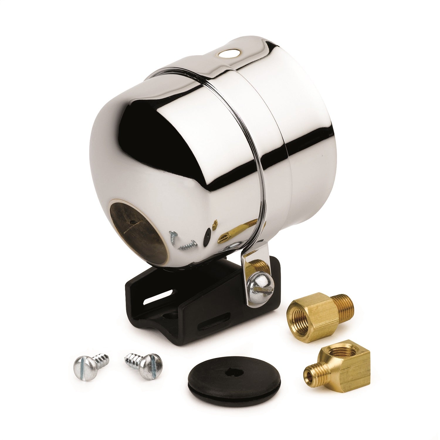 AutoMeter 5201 GAUGE MOUNT; 2 5/8in.; PEDESTAL W/CHROME CUP; FOR LIQUID FILLED MECH. GAUGE AutoMeter 5201