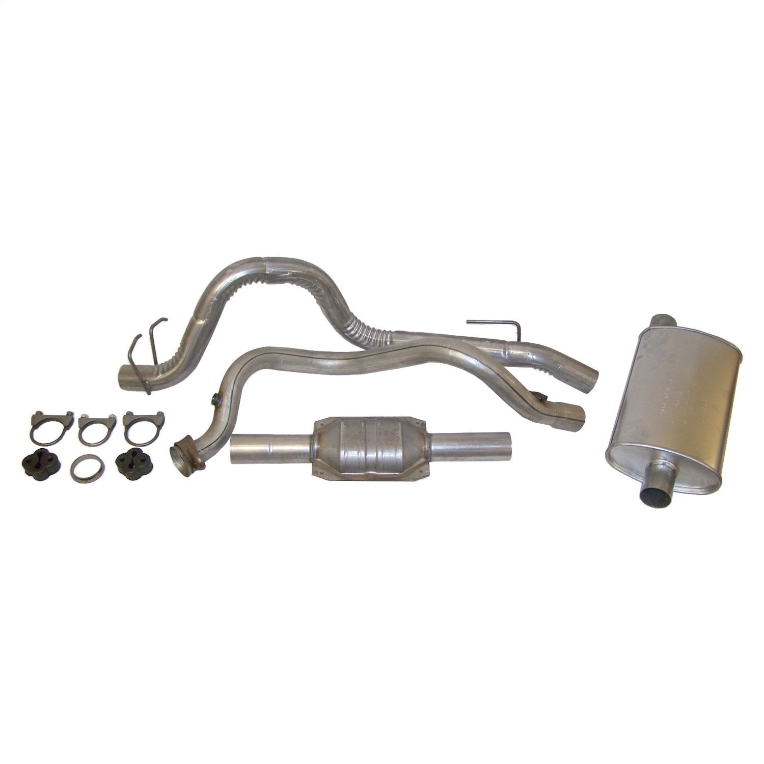 Crown Automotive Jeep Replacement 52018176K Exhaust Kit; Incl. Complete Kit; Crown Automotive Jeep Replacement 52018176K