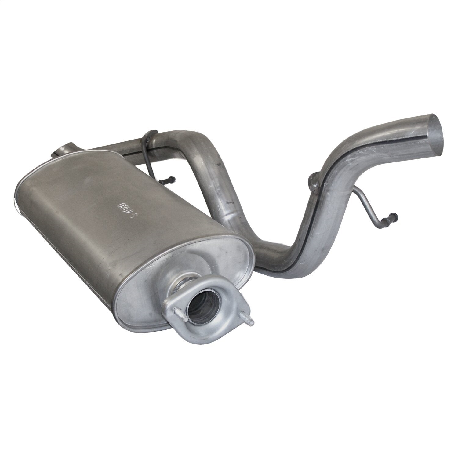 Crown Automotive Jeep Replacement 52019241AF Exhaust Kit; Incl. Muffler And Tailpipe; w/Flange; Crown Automotive Jeep Replacement 52019241AF