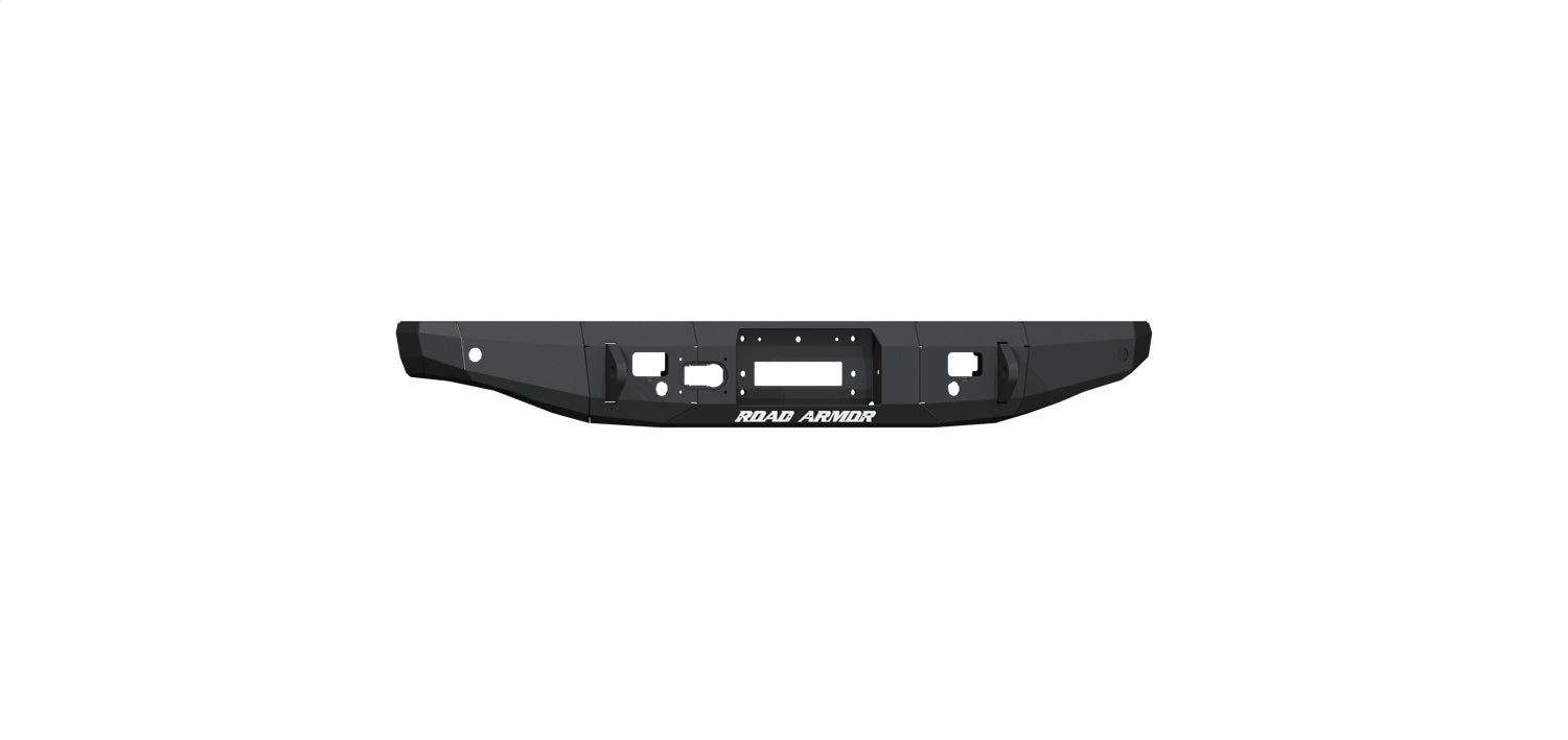 Road Armor 5203R0B Stealth Rear Bumper; 9500 lb. Remote Winch; Texture Black; Road Armor 5203R0B
