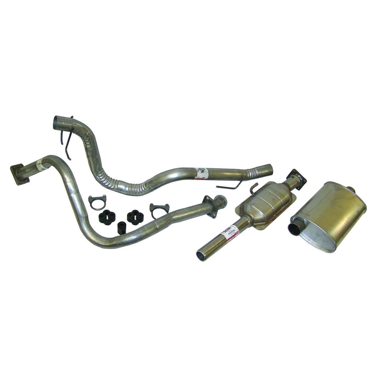 Crown Automotive Jeep Replacement 52040278K Exhaust Kit; Incl. Complete Kit; Crown Automotive Jeep Replacement 52040278K