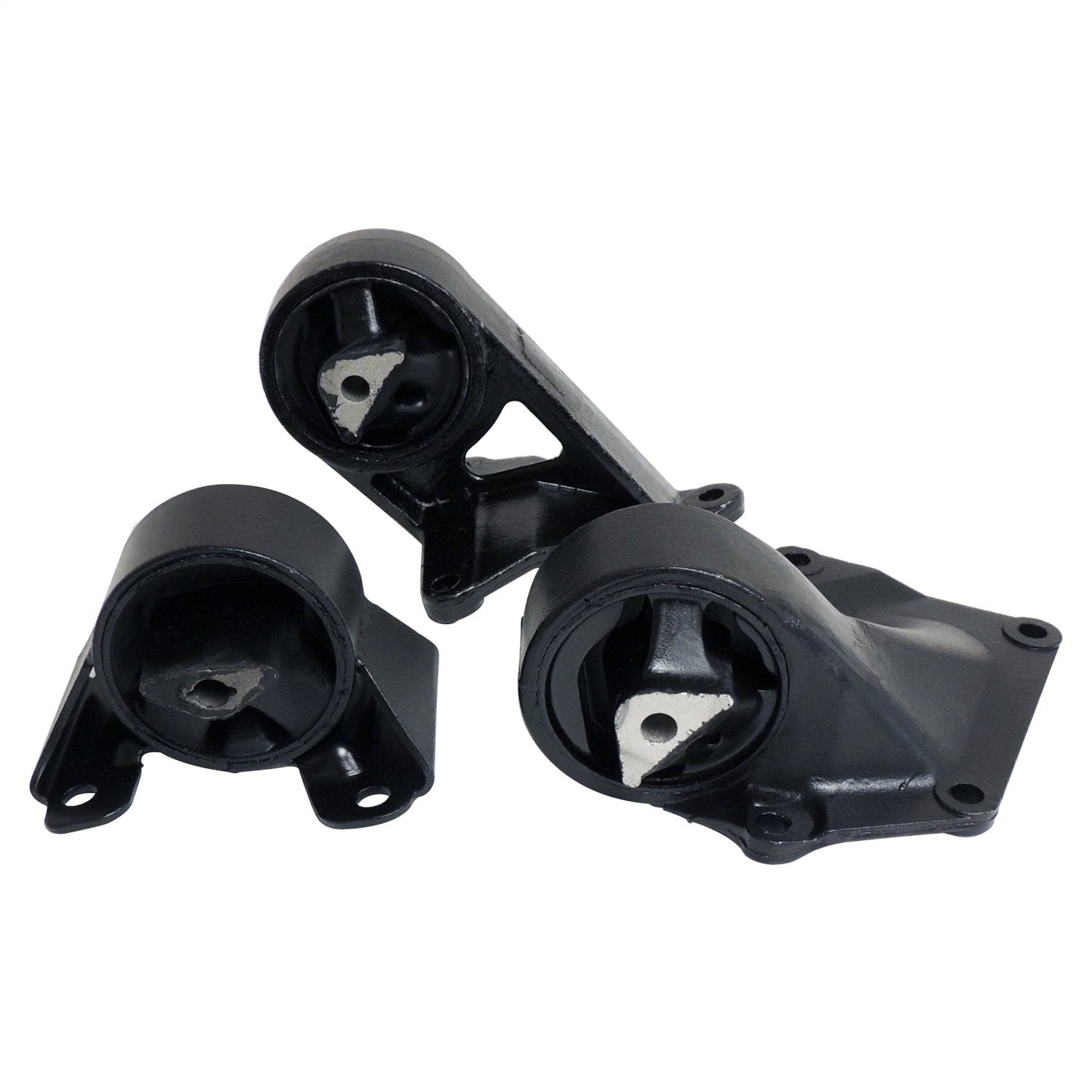 Crown Automotive Jeep Replacement 52058928K Engine Mount Kit; Incl. 2 Engine Mounts And 1 Transmission Mount; Crown Automotive Jeep Replacement 52058928K