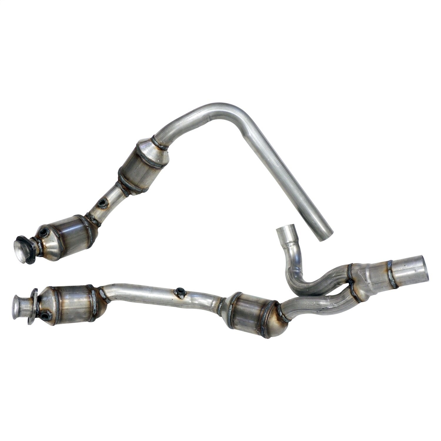 Crown Automotive Jeep Replacement 52059930AH Exhaust Pipe; Front; w/4 Catalytic Converters; Crown Automotive Jeep Replacement 52059930AH