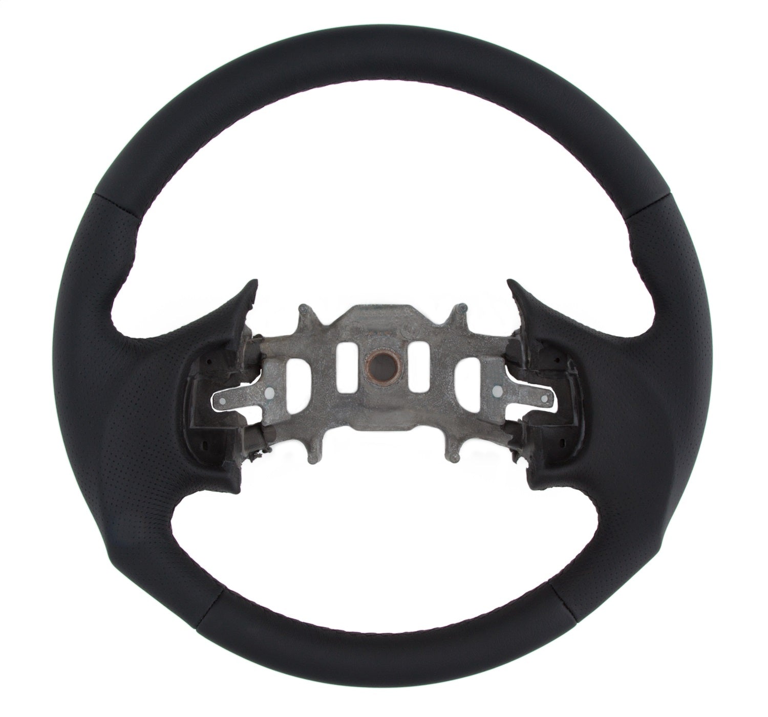 Grant 52105 Airbag Steering Wheel; 15.5 in. Diameter; Black; Leather; Ford Trucks/SUVs; Grant 52105