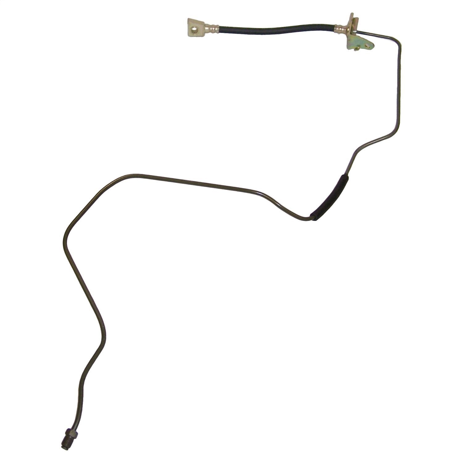 Crown Automotive Jeep Replacement 52128430AC Brake Hose; Rear Right; Crown Automotive Jeep Replacement 52128430AC