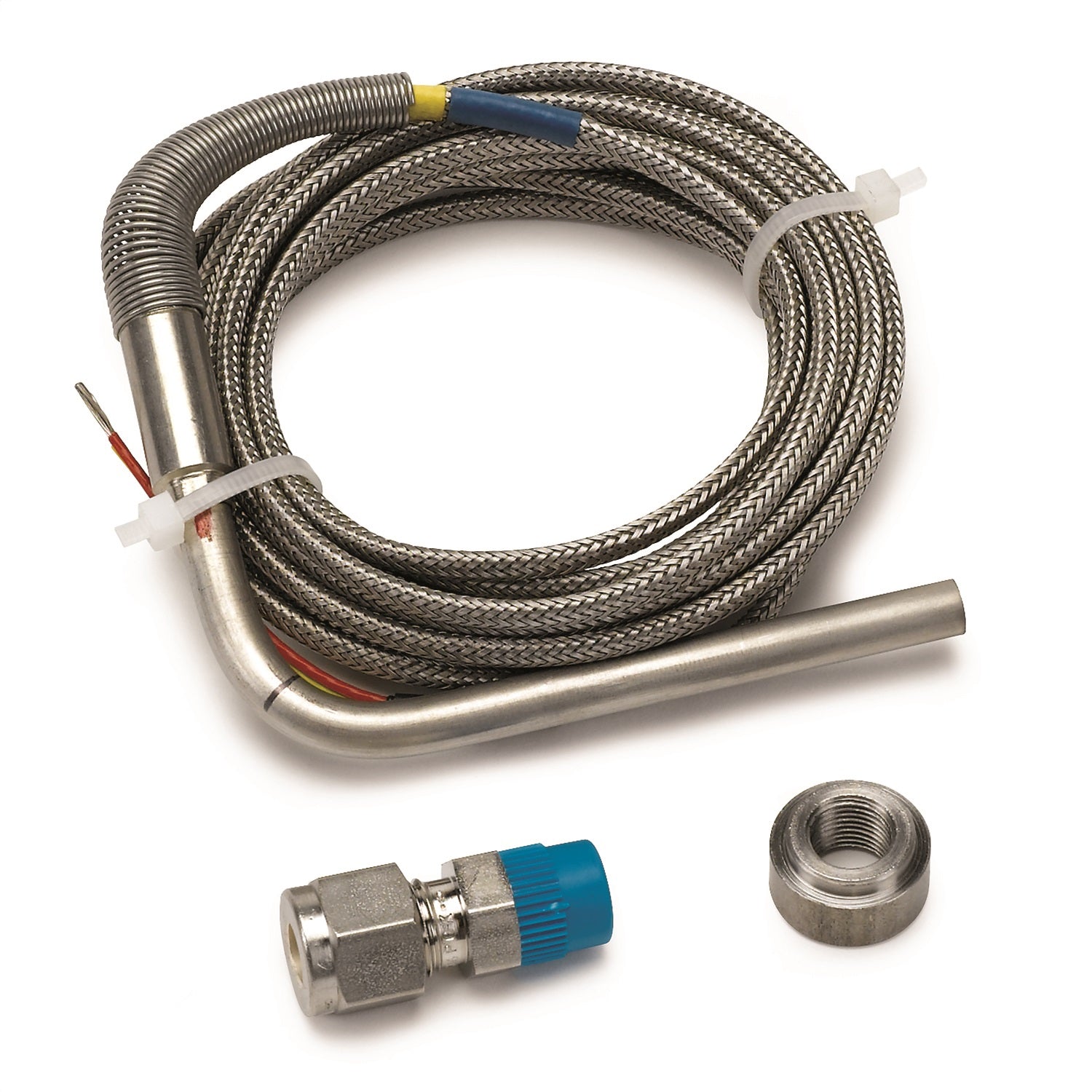 AutoMeter 5243 TC KIT; TYPE K; 1/4in. DIA; OPEN TIP; 10FT; INCL STAINLESS COMP/WELD BOSS AutoMeter 5243
