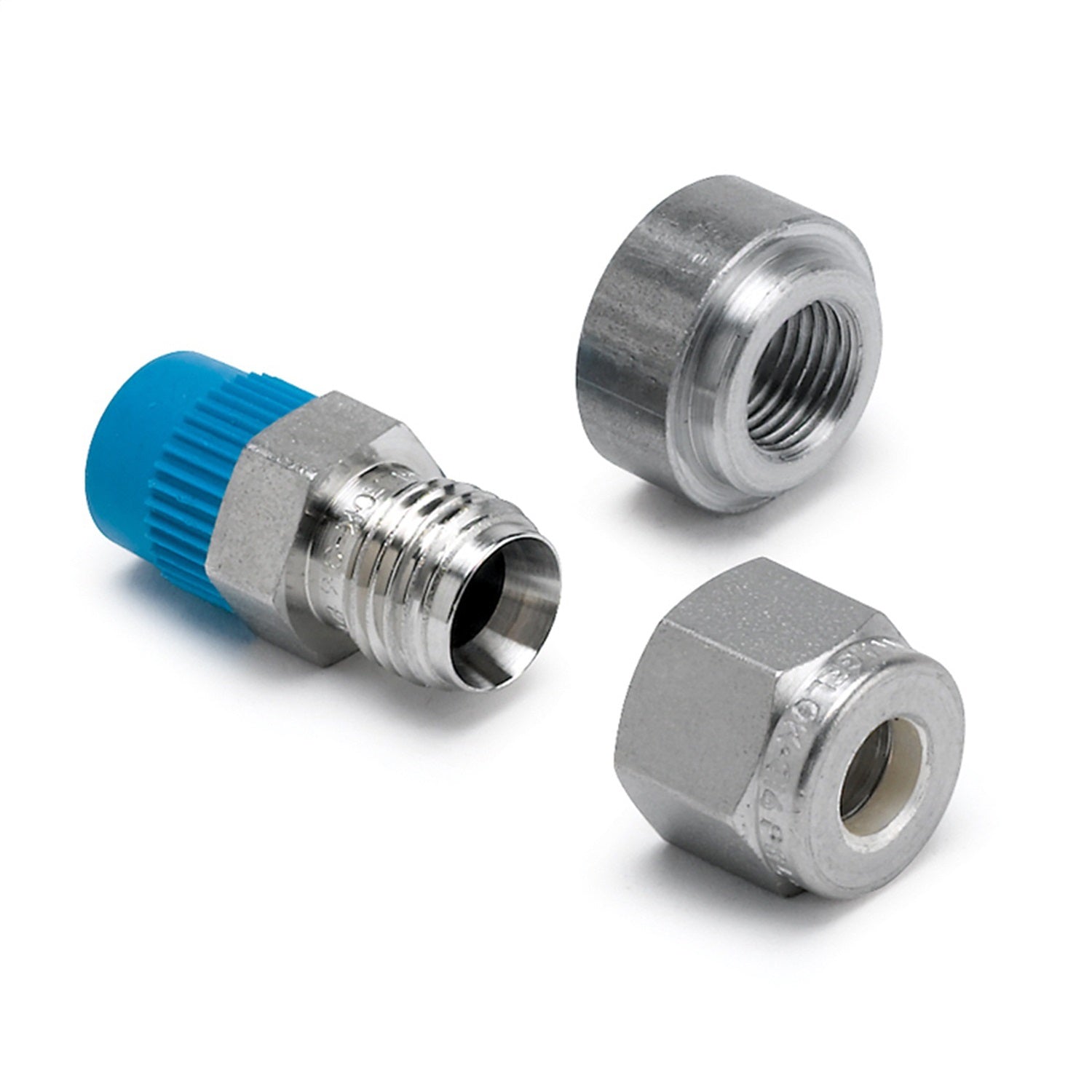 AutoMeter 5254 FITTING; THERMOCOUPLE COMPRESS; 1/4in.; 1/8in. NPTF MALE; STAINLESS; INCL. WELD AutoMeter 5254