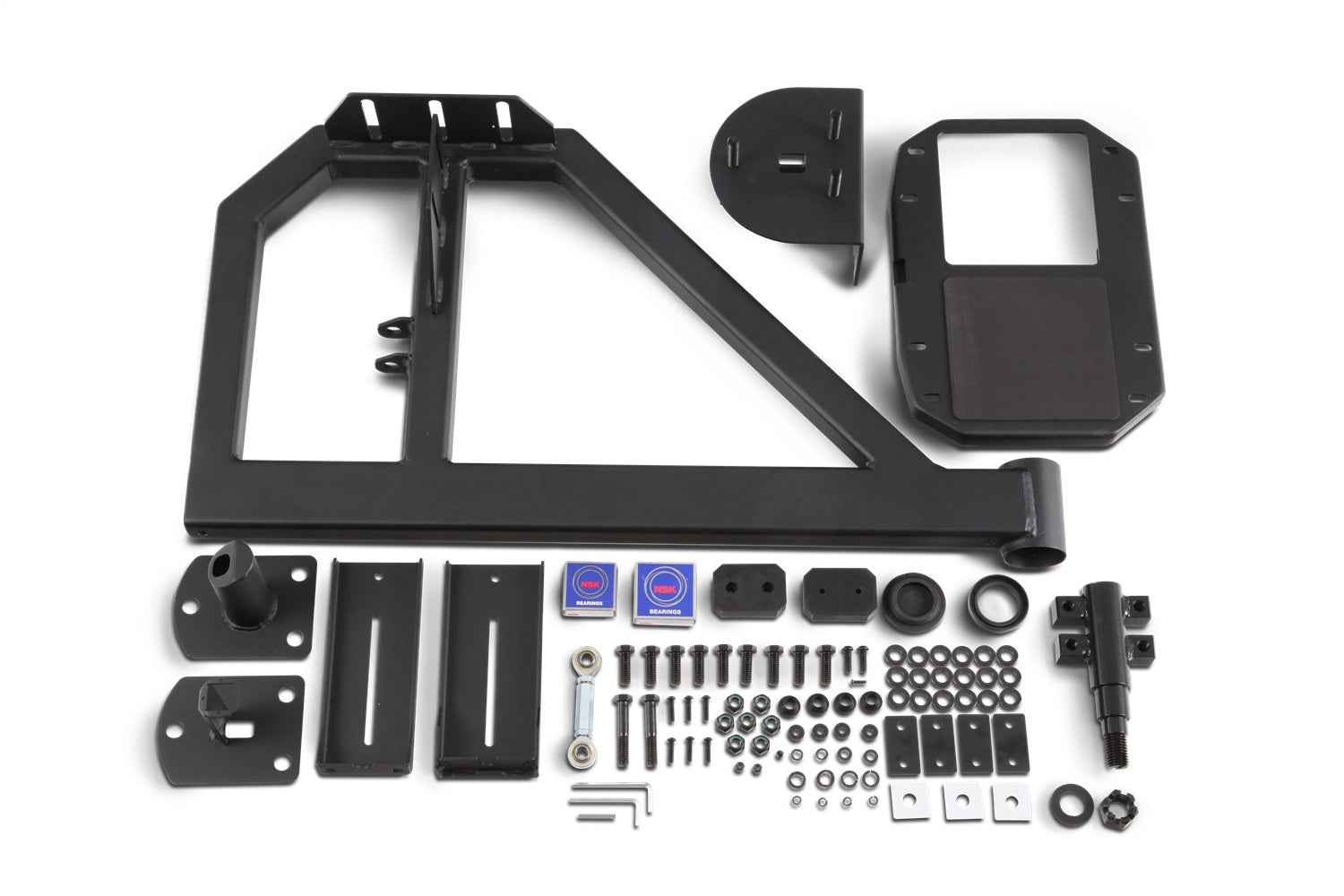 Body Armor 5298 Tire Carrier Single Action; Fits JL-2965 Bumper; Body Armor 5298