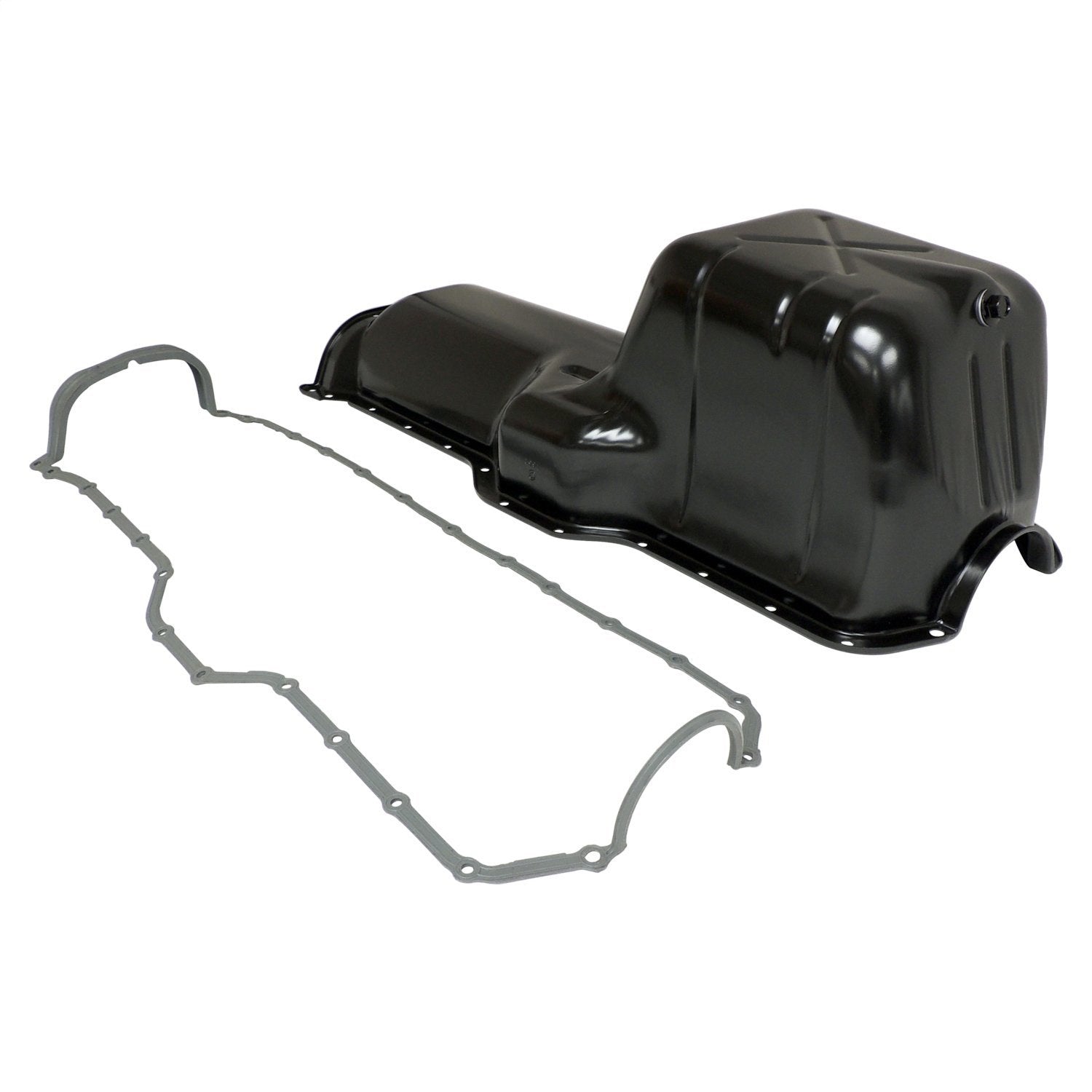 Crown Automotive Jeep Replacement 53010340K Engine Oil Pan Kit; Incl. Oil Pan And Gasket; Crown Automotive Jeep Replacement 53010340K