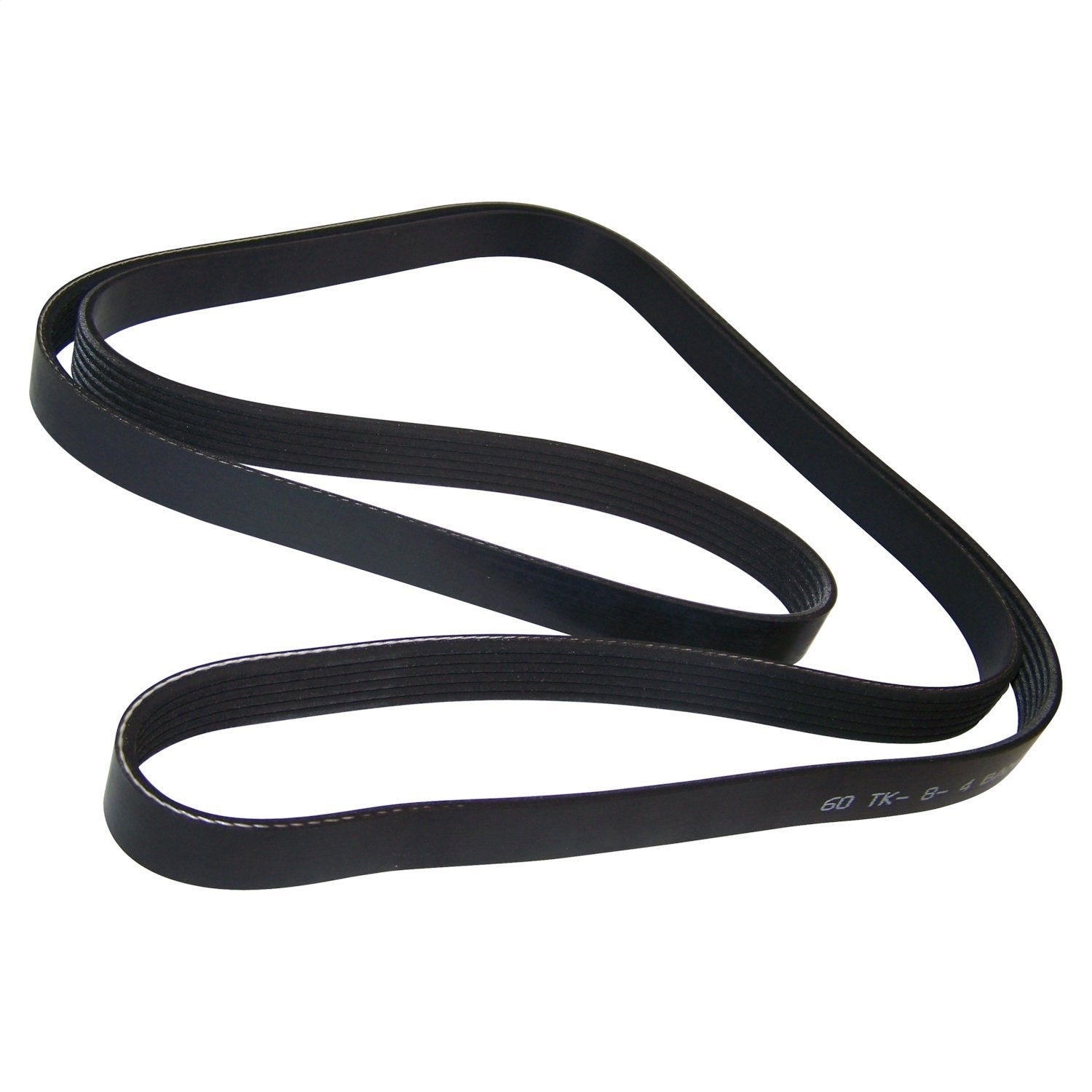 Crown Automotive Jeep Replacement 53011035 Serpentine Belt; 91 in. / 2310mm Long; 6 Ribs; Left Hand Drive; Crown Automotive Jeep Replacement 53011035
