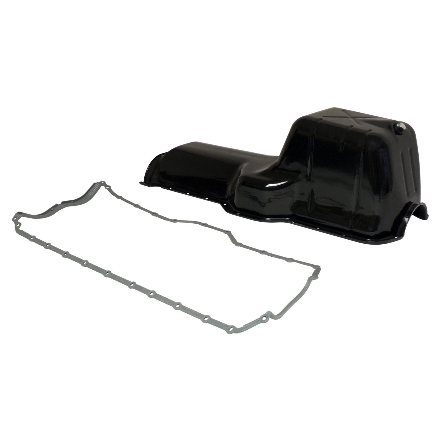 Crown Automotive Jeep Replacement 53020833K Engine Oil Pan Kit; Incl. Oil Pan/1 Piece Oil Pan Gasket; Crown Automotive Jeep Replacement 53020833K