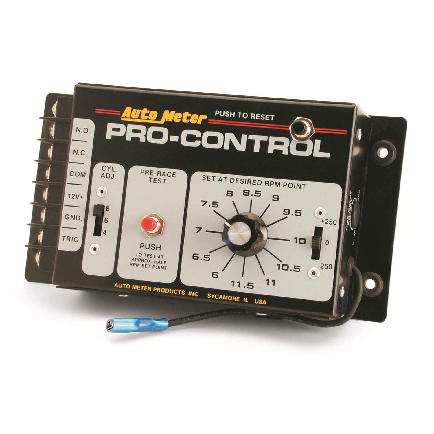 AutoMeter 5306 RPM SWITCH/REV-LIMITER; PRO-CONTROL; FOR EXT. COIL MAGNETO; INTERRUPTER AutoMeter 5306
