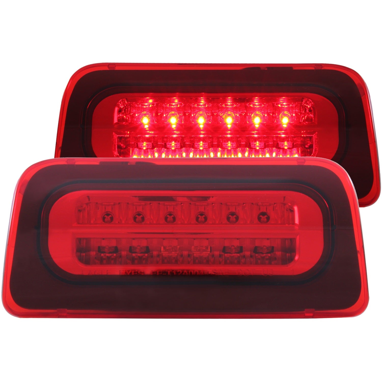 ANZO USA 531020 Third Brake Light Assembly; LED; Red/Clear Lens; ANZO USA 531020