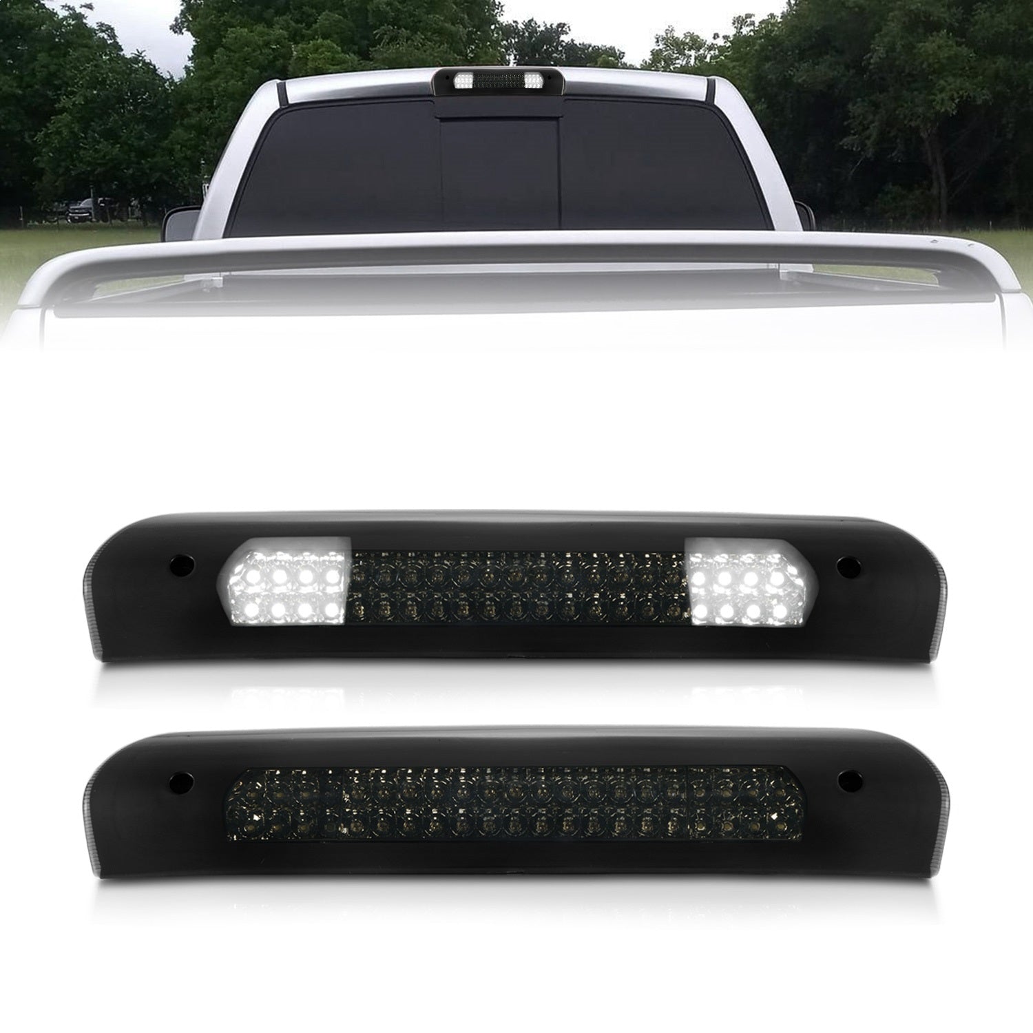 ANZO USA 531081 Third Brake Light Assembly; LED; Smoke Lens; B-Series; ANZO USA 531081