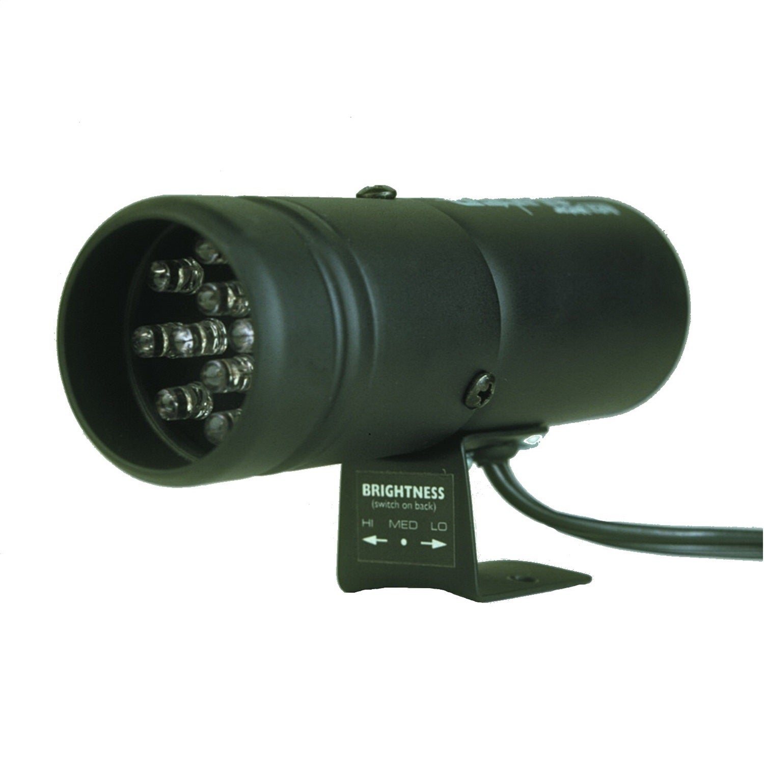 AutoMeter 5332 SHIFT LIGHT; 12 AMBER LED; PEDESTAL; BLACK; SUPER-LITE AutoMeter 5332