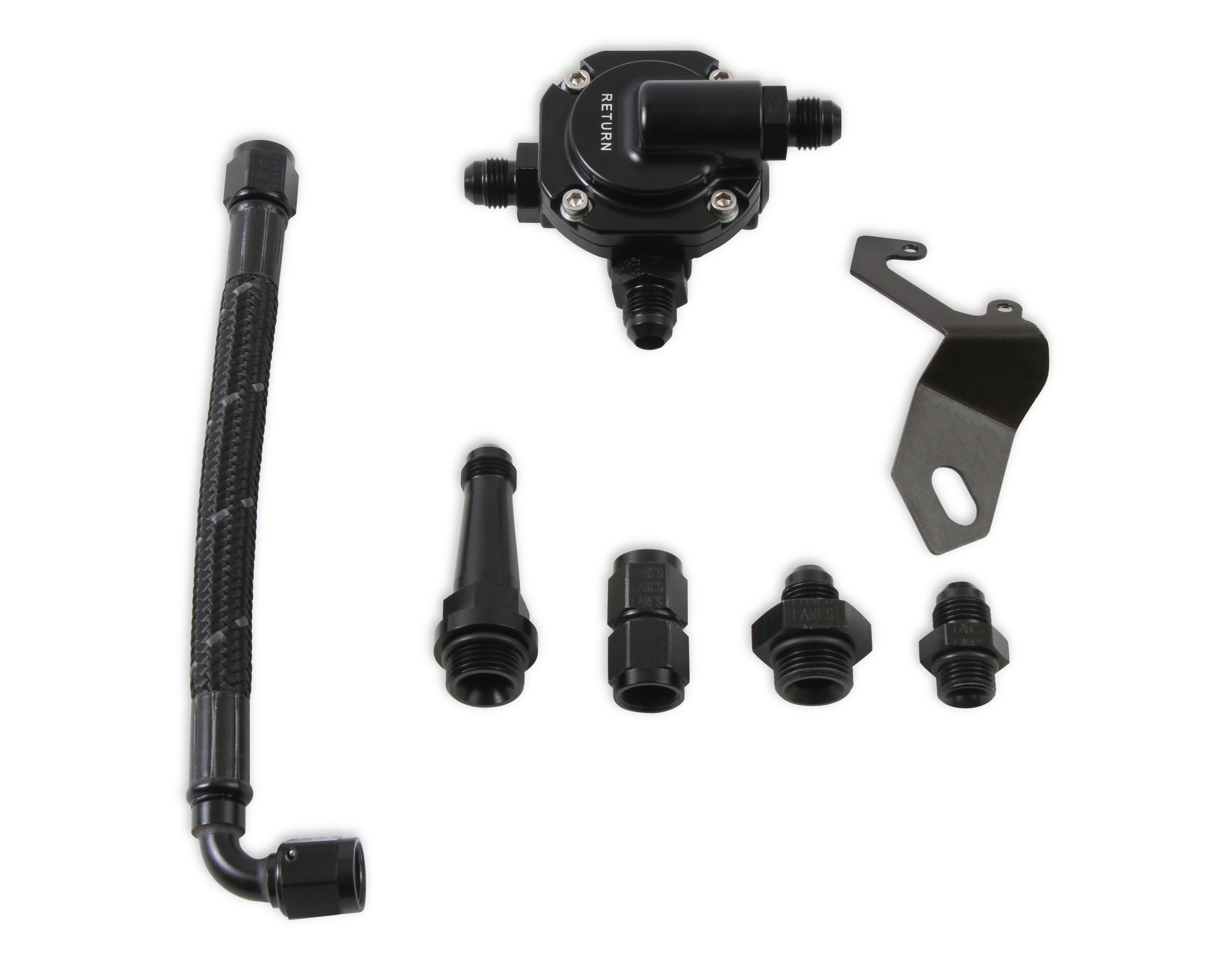Holley Sniper EFI 534-237 Sniper EFI Stealth 4150 Braided Fuel Crossover Kit Holley Sniper EFI 534-237