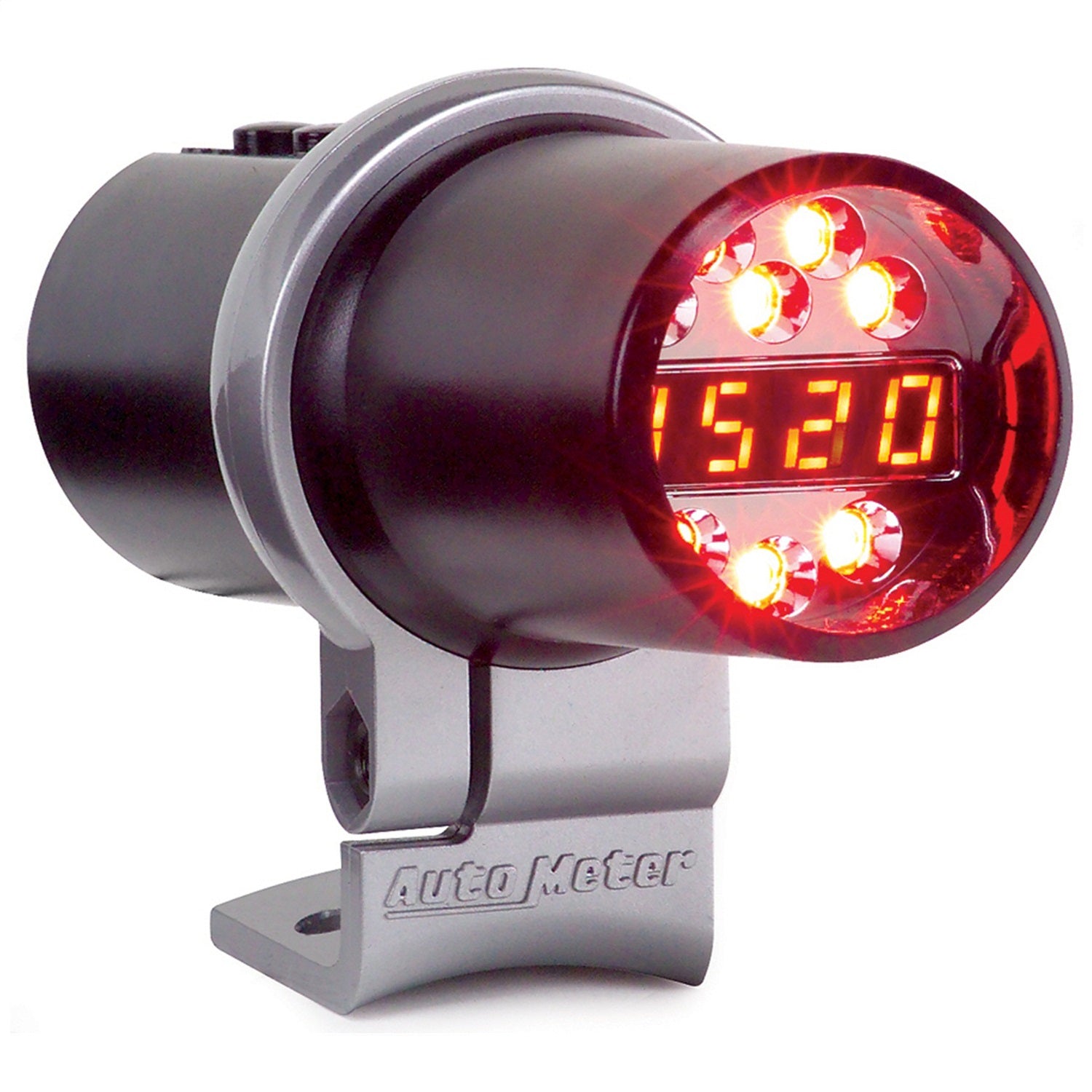AutoMeter 5343 SHIFT LIGHT; DIGITAL W/AMBER LED; BLACK; PEDESTAL MOUNT; DPSS LEVEL 1 AutoMeter 5343