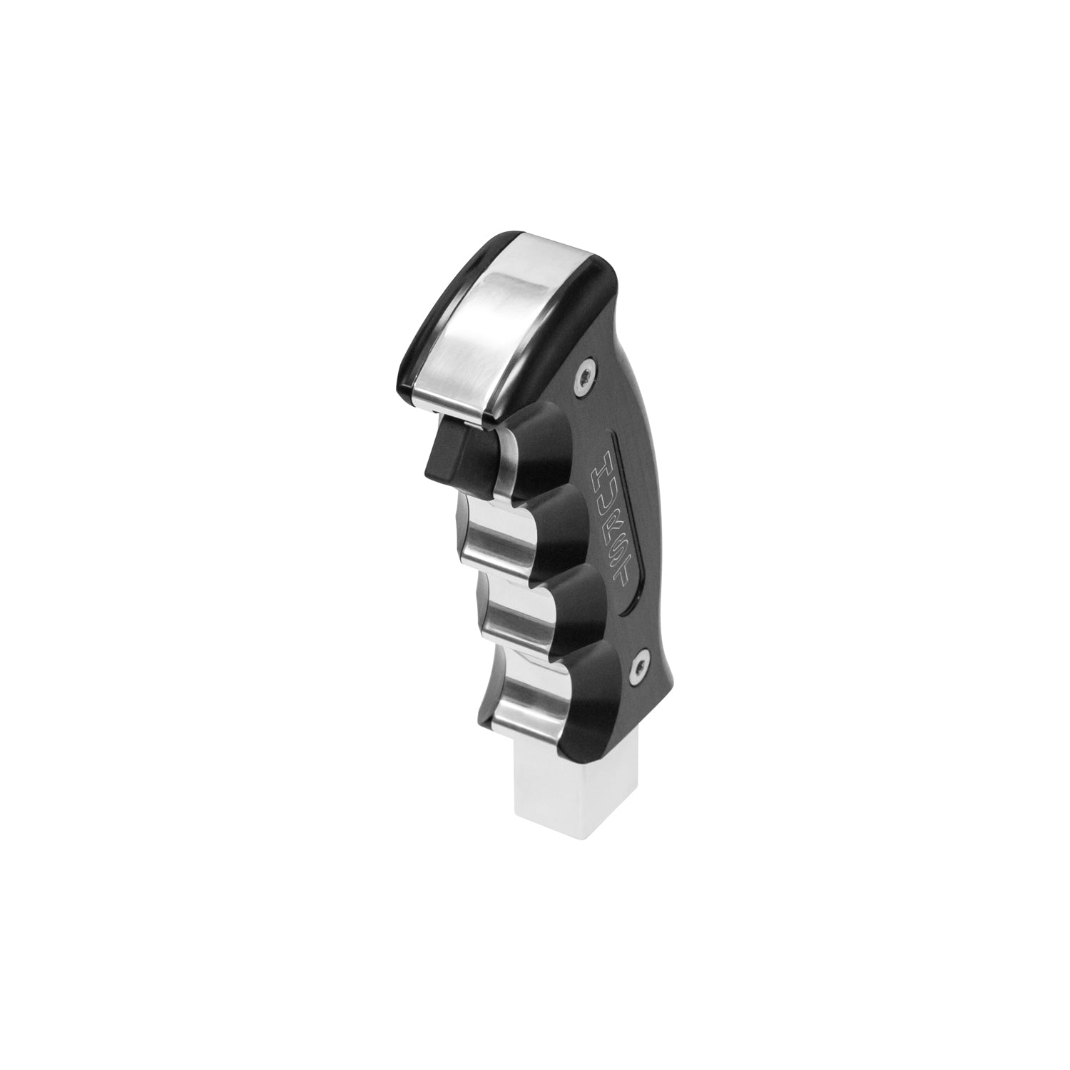 Hurst 5380437 Pistol Grip Automatic Shifter Handle; Black Polished/Anodized Aluminum; Hurst 5380437