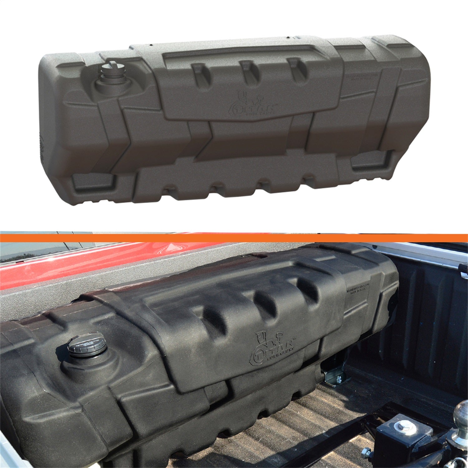 Titan Fuel Tanks 5410040 Travel Trekker Auxiliary Diesel Fuel System; In Bed; 40 Gallon; Titan Fuel Tanks 5410040