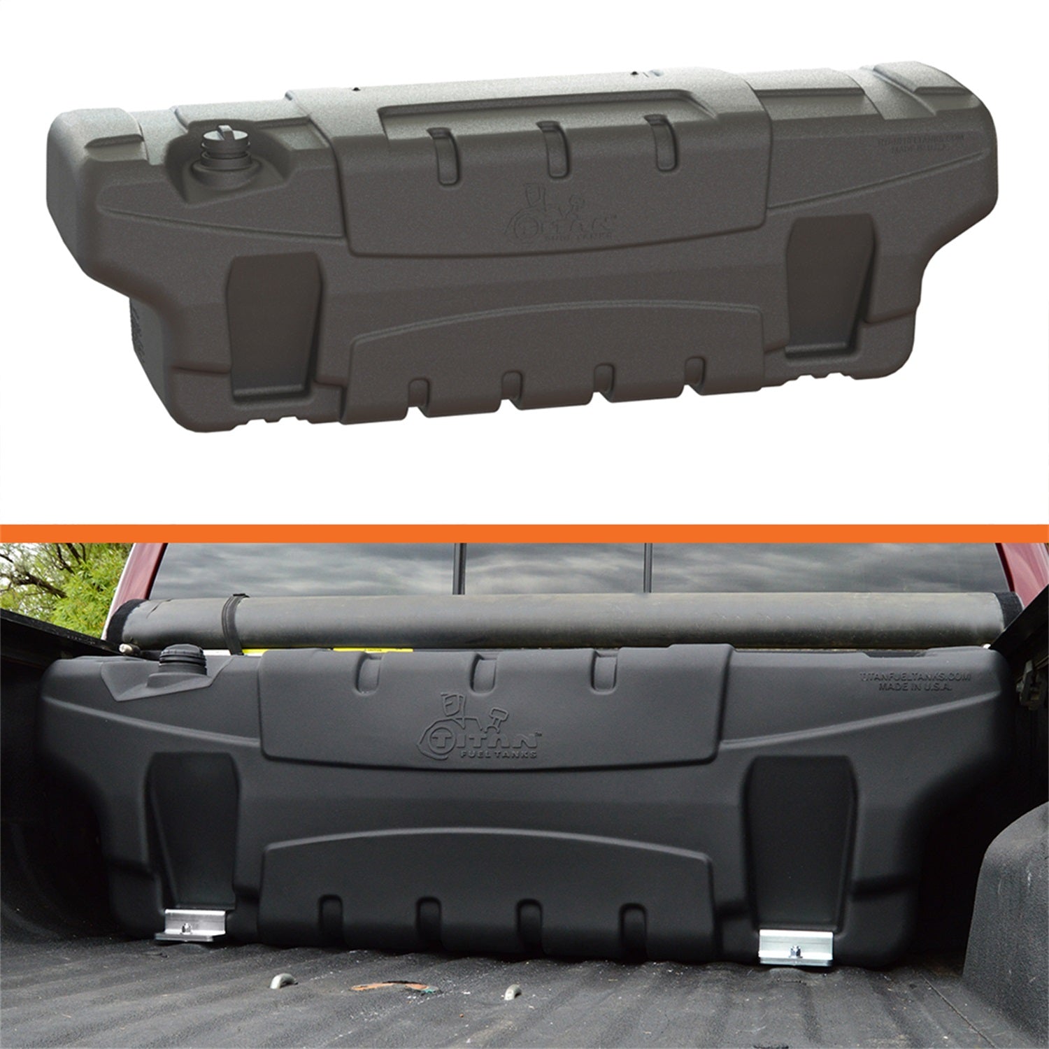 Titan Fuel Tanks 5410050 Travel Trekker Auxiliary Diesel Fuel System; In Bed; 50 Gallon; Titan Fuel Tanks 5410050