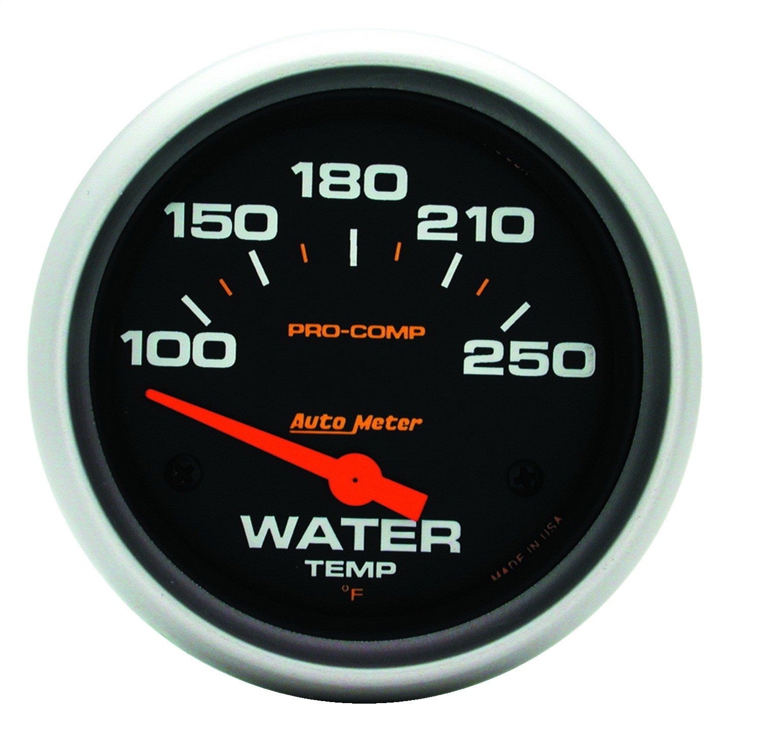 AutoMeter 5437 GAUGE; WATER TEMP; 2 5/8in.; 100-250deg.F; ELECTRIC; PRO-COMP AutoMeter 5437