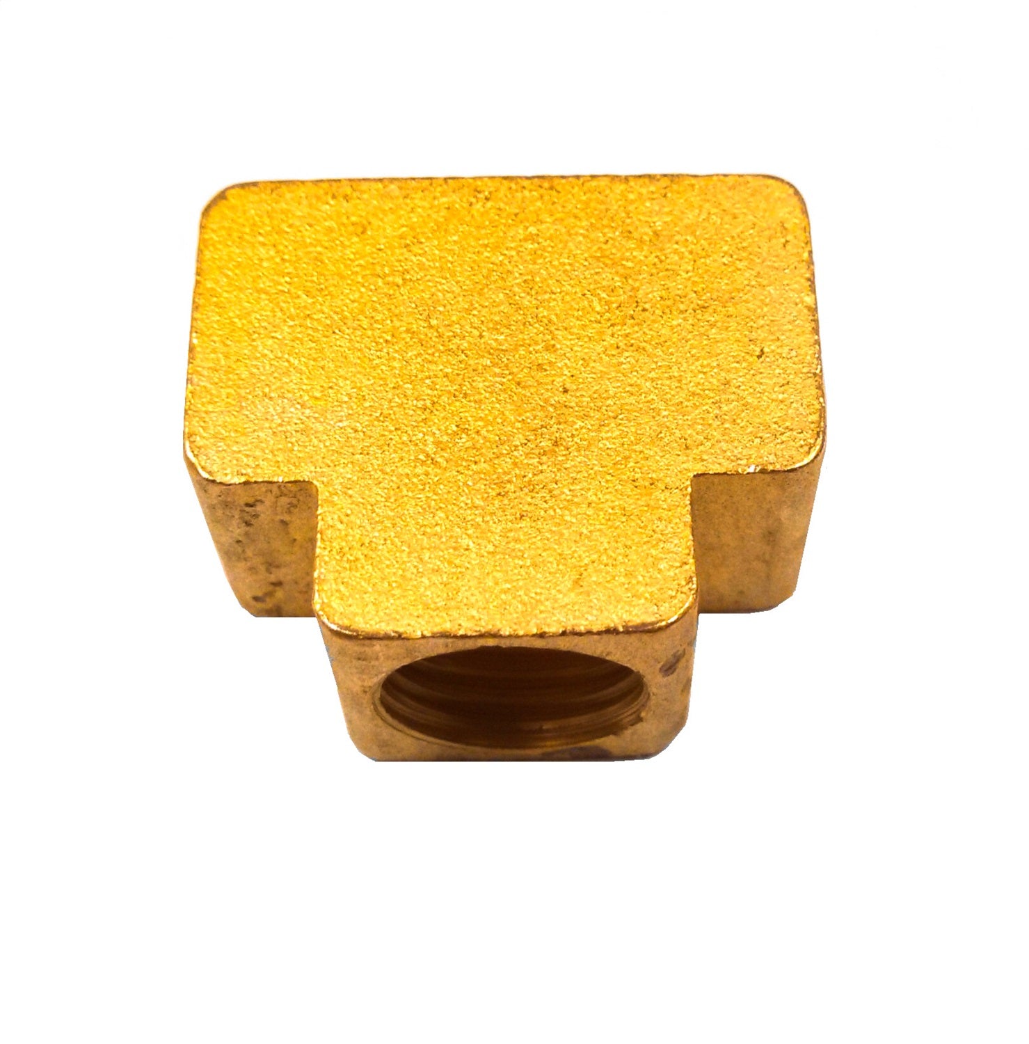 Kleinn Automotive Air Horns 54442 T Manifold; Brass; 1/4 in. FPT x 1/4 in. FPT x 1/4 in. FPT; Kleinn Automotive Air Horns 54442