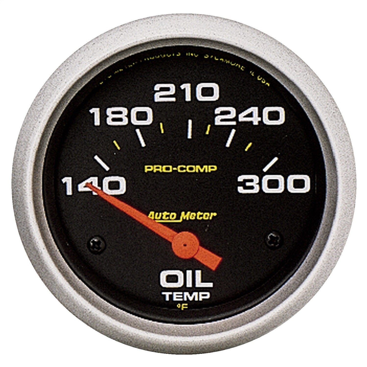 AutoMeter 5447 GAUGE; OIL TEMP; 2 5/8in.; 140-300deg.F; ELECTRIC; PRO-COMP AutoMeter 5447