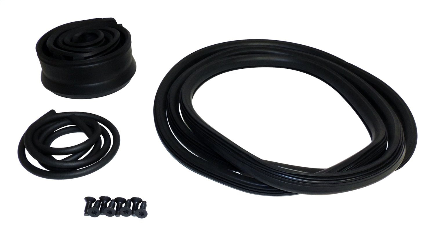 Crown Automotive Jeep Replacement 5453950MK Windshield Frame Weatherstrip Kit Crown Automotive Jeep Replacement 5453950MK