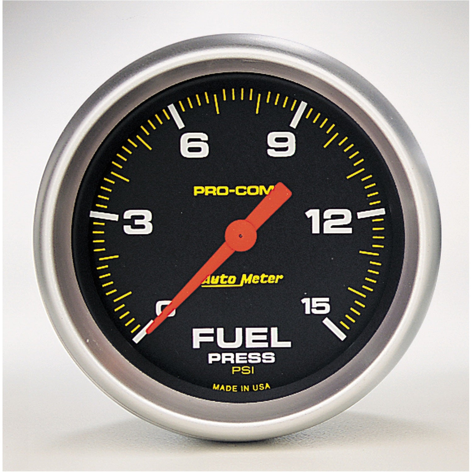 AutoMeter 5461 GAUGE; FUEL PRESS; 2 5/8in.; 15PSI; DIGITAL STEPPER MOTOR; PRO-COMP AutoMeter 5461