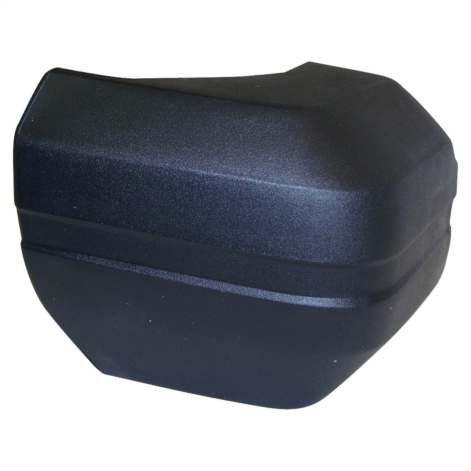 Crown Automotive Jeep Replacement 55022077 Bumper Cap; Rear Left; Black; Crown Automotive Jeep Replacement 55022077