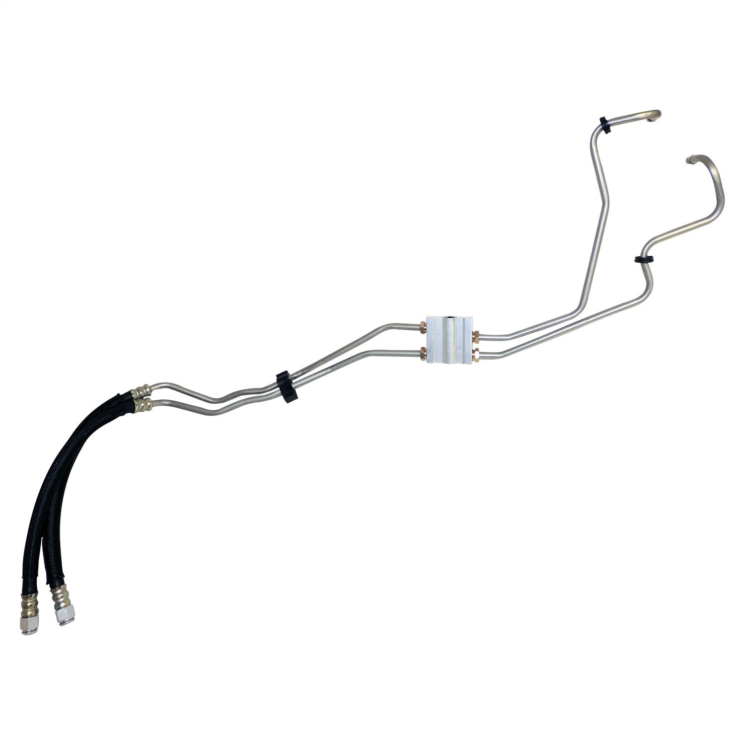 Crown Automotive Jeep Replacement 55037841AK Transmission Cooler Hose Set; Supply and Return; Includes Thermal Bypass Valve; Crown Automotive Jeep Replacement 55037841AK
