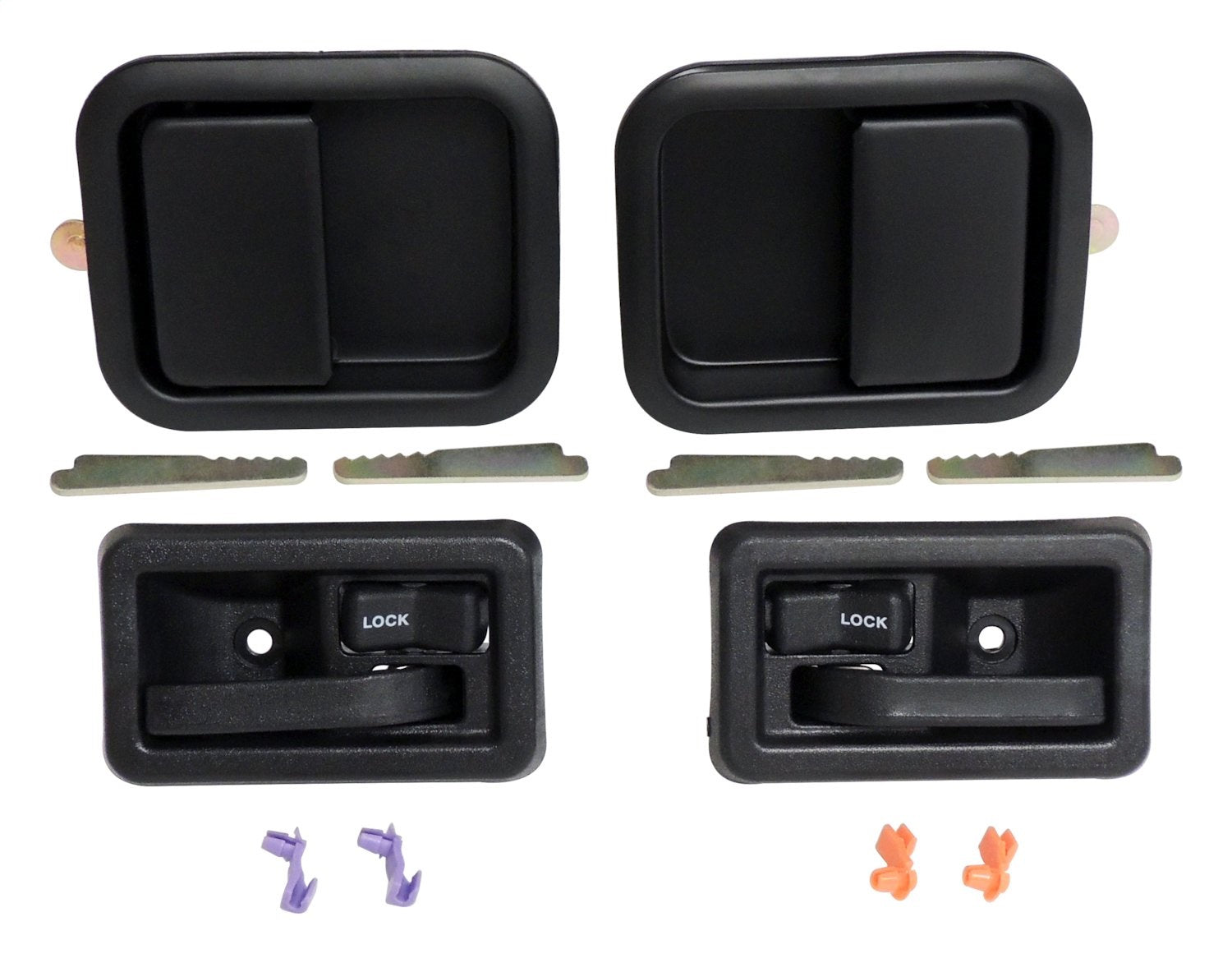 Crown Automotive Jeep Replacement 55076222MK Door Handle Kit Crown Automotive Jeep Replacement 55076222MK