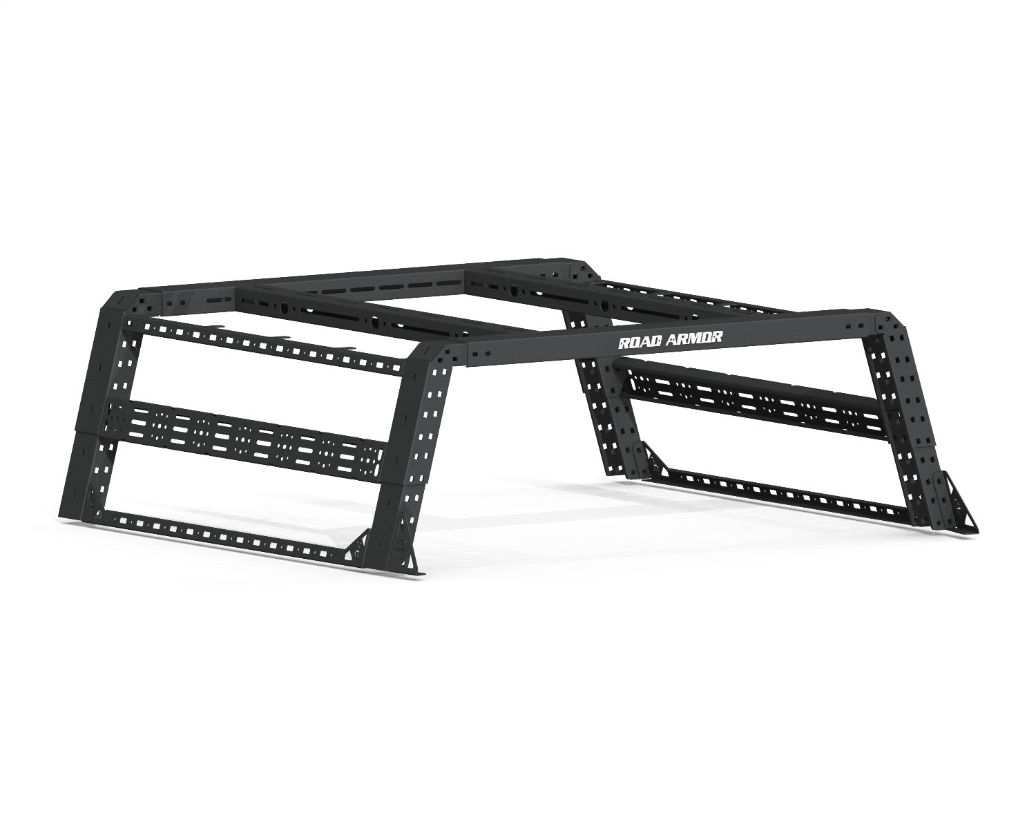 Road Armor 520BRS52B-OVLD TRECK Bed Rack System; Rear Strap; Upper And Lower; Incl. Bracket Kit; Road Armor 520BRS52B-OVLD