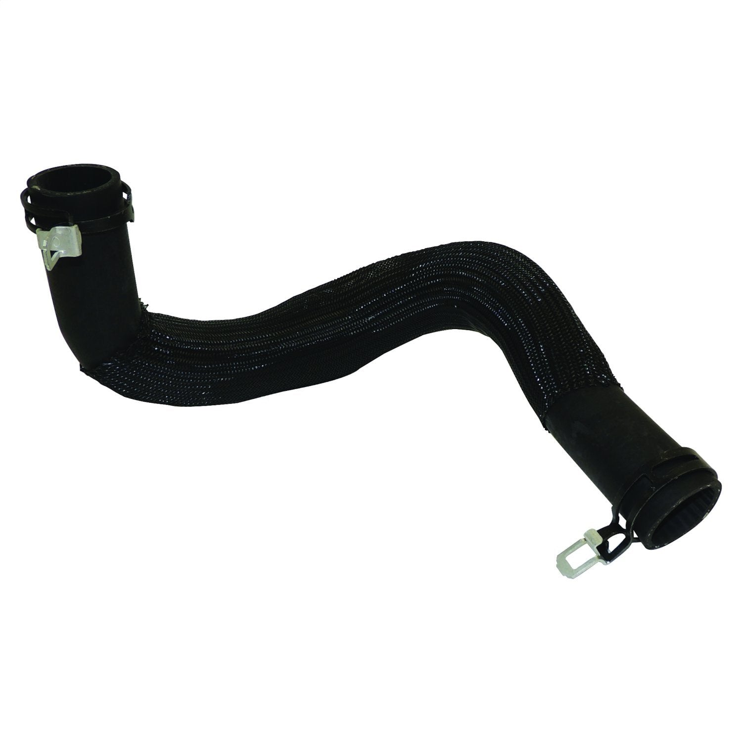 Crown Automotive Jeep Replacement 55111394AC Radiator Hose; Upper; Incl. Clamps And Braided Protective Loom; Crown Automotive Jeep Replacement 55111394AC