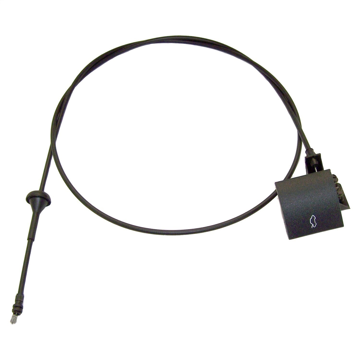 Crown Automotive Jeep Replacement 55135532AB Hood Release Cable; Crown Automotive Jeep Replacement 55135532AB
