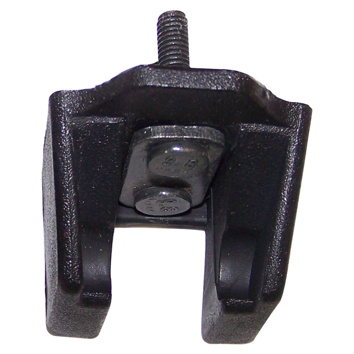 Crown Automotive Jeep Replacement 55176428AC Hood Catch Bracket; Upper; Bolts To Hood; Crown Automotive Jeep Replacement 55176428AC