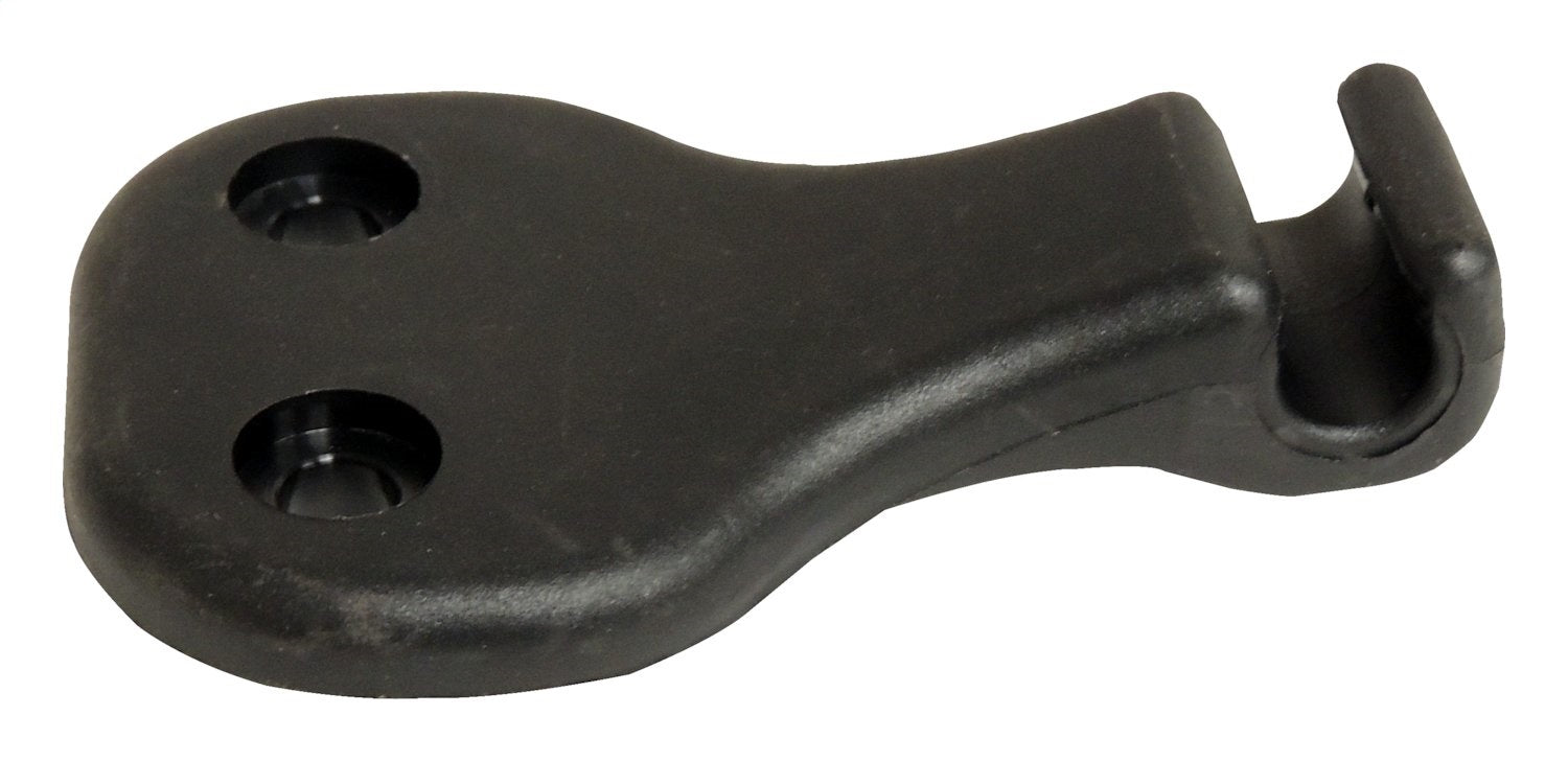 Crown Automotive Jeep Replacement 55217264AB Sun Visor Support; Black; Plastic; Crown Automotive Jeep Replacement 55217264AB