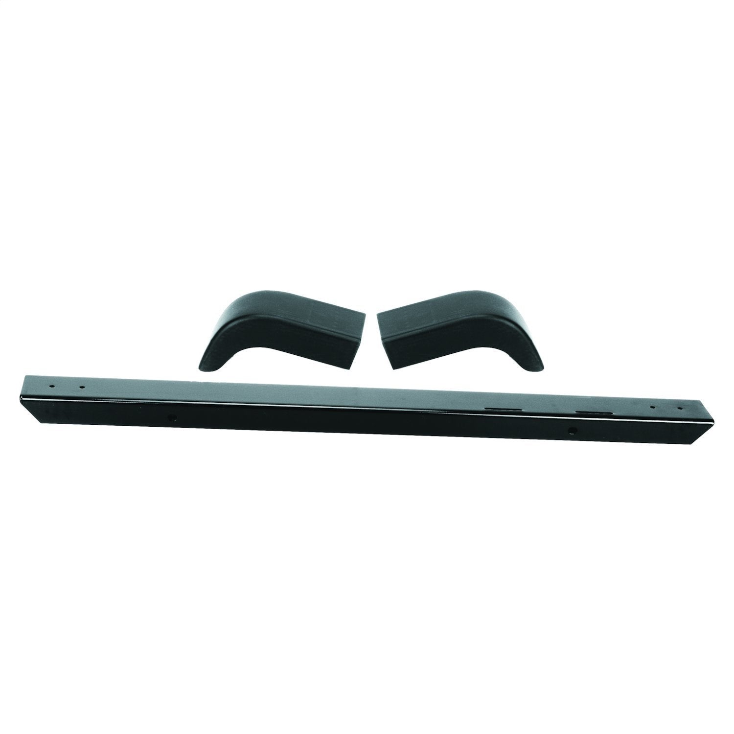 Crown Automotive Jeep Replacement 55234777K Front Bumper Kit; Right; Black; Incl. Bumper And 2 End Caps; Crown Automotive Jeep Replacement 55234777K